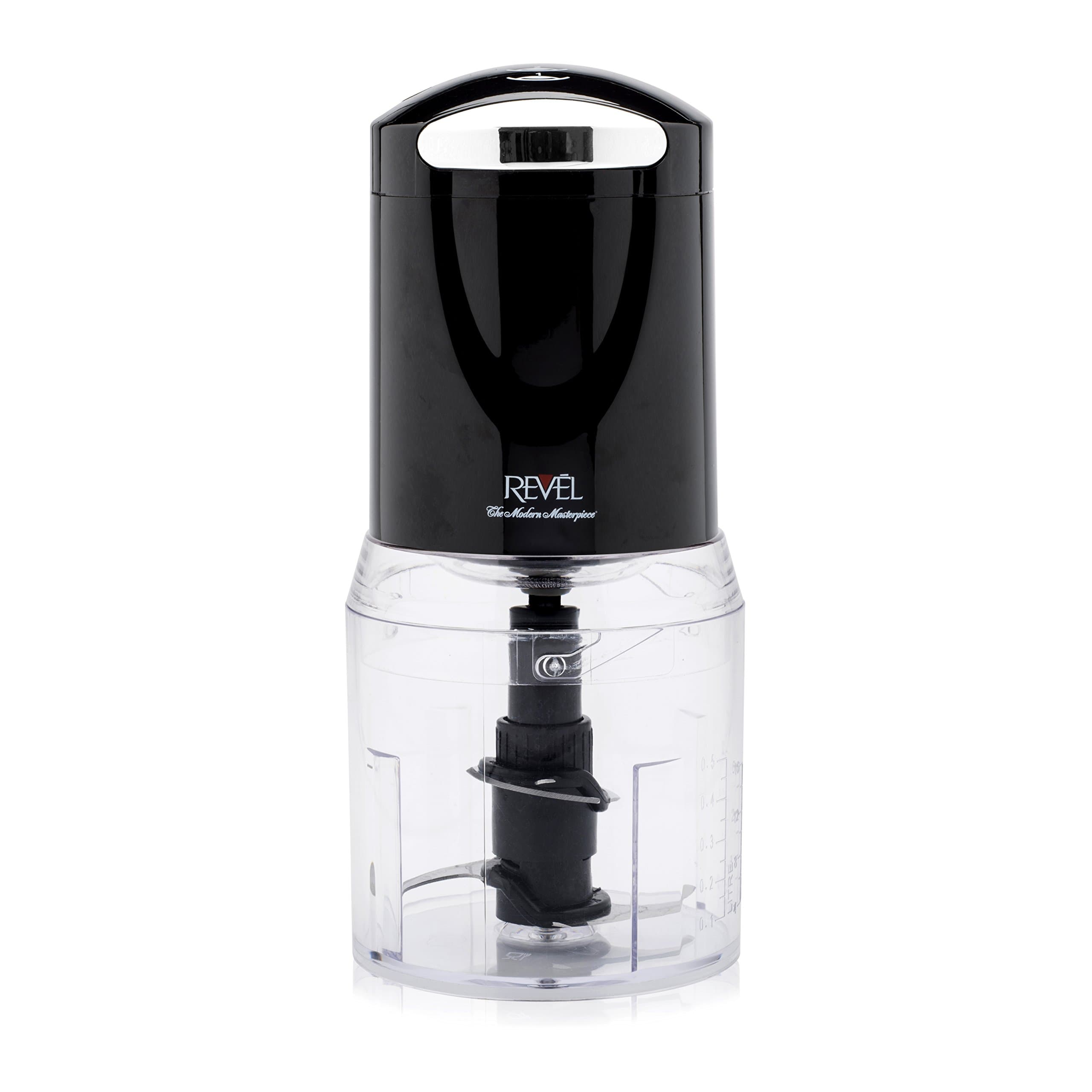 Revel FC601-B Nutri Food Chopper, 0.5 Litre, 400 Watt, Black