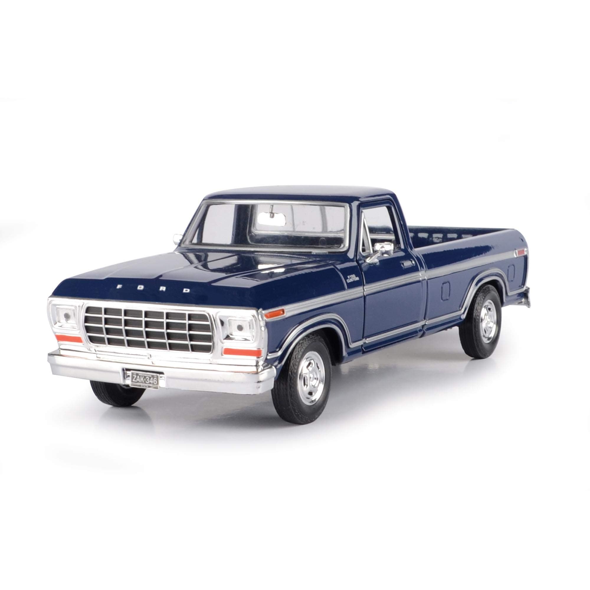 1979 Ford F-150 Pickup Truck Dark Blue 1/24 Diecast Model Car by Motormax
