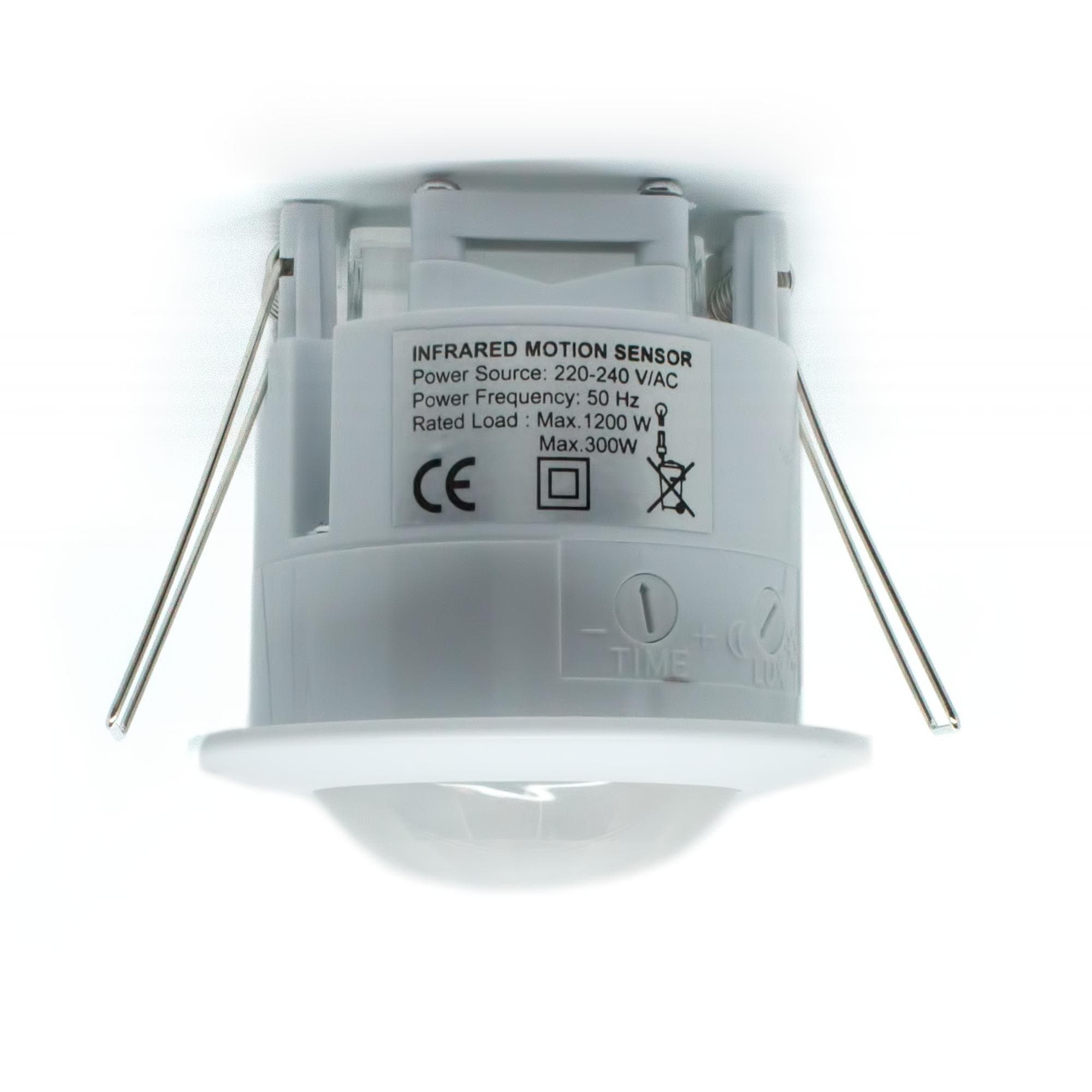 LDS INFRARED RECESSED MOTION SENSOR (PIR, 360 Degree)