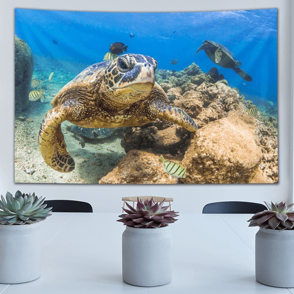 Third Eye Tapestries “Eye CEE U” Wall Tapestry by Shane Myers - Photography Art Tapestry - Hanging Modern Art Tapestry