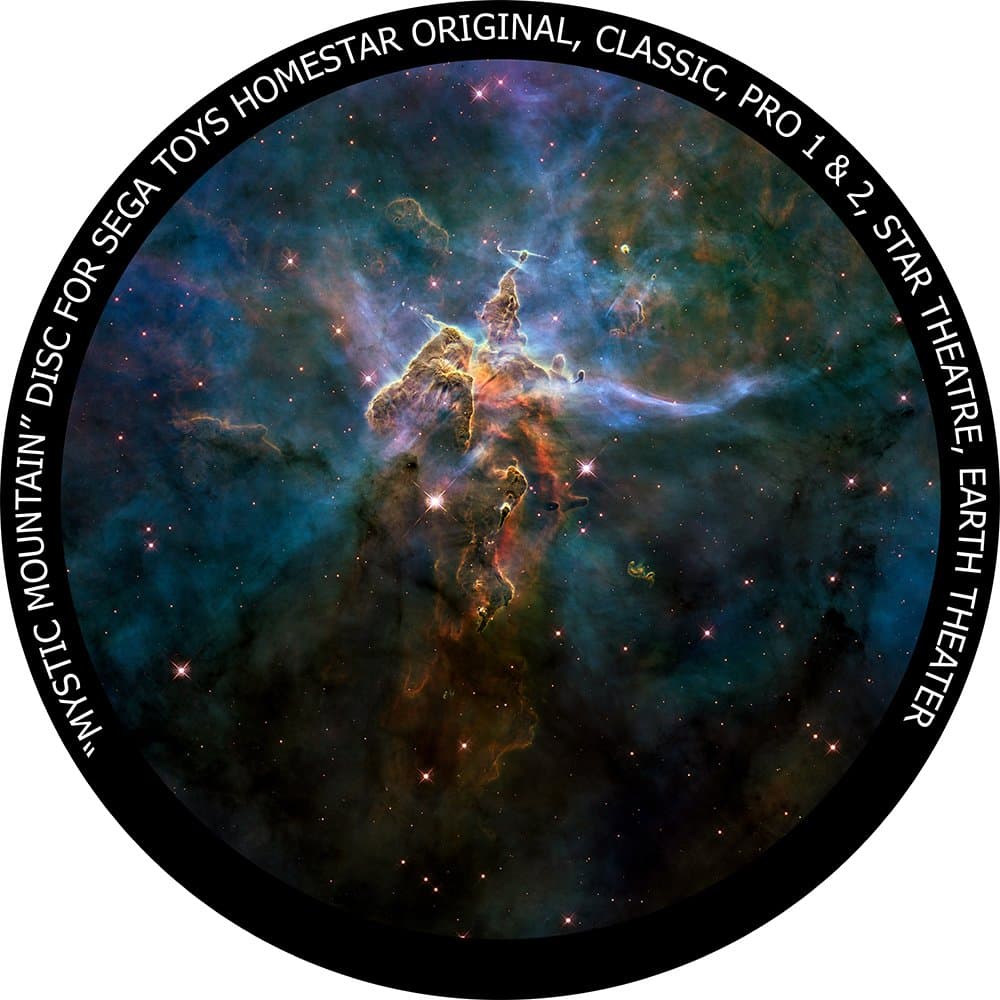 Mystic Mountain disc for Segatoys Homestar Pro 2, Classic, Original, Earth Theater Home Planetarium