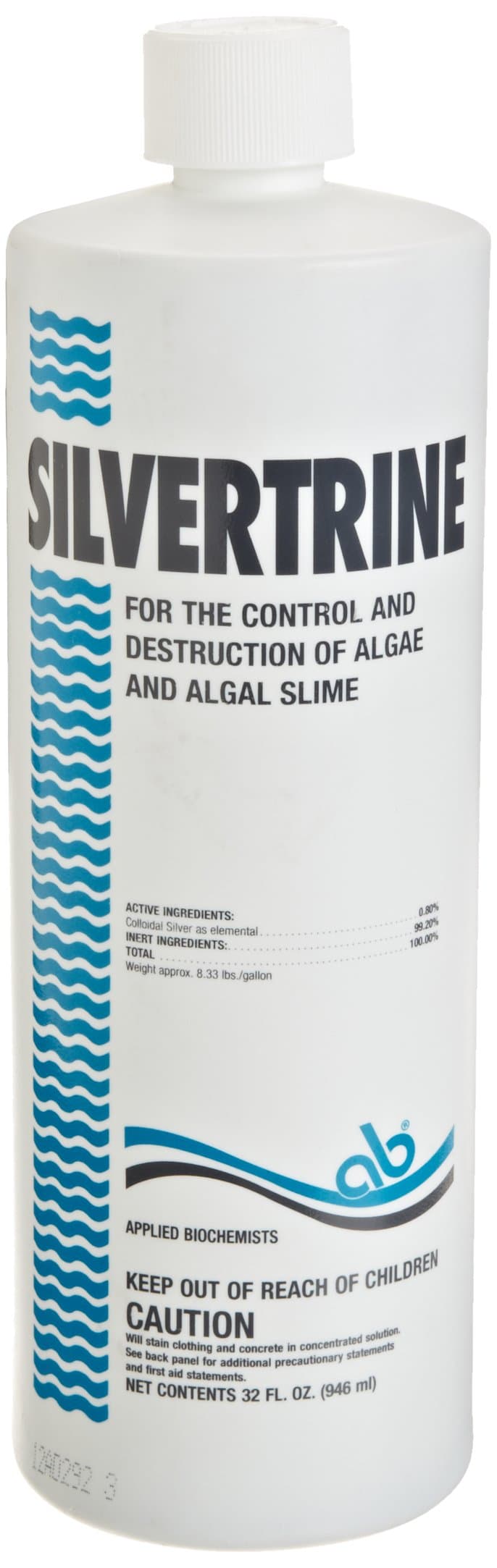 Applied Biochemists 403303A Silvertrine Swimming Pool Algaecide & Deposit Control, 32 fl. oz