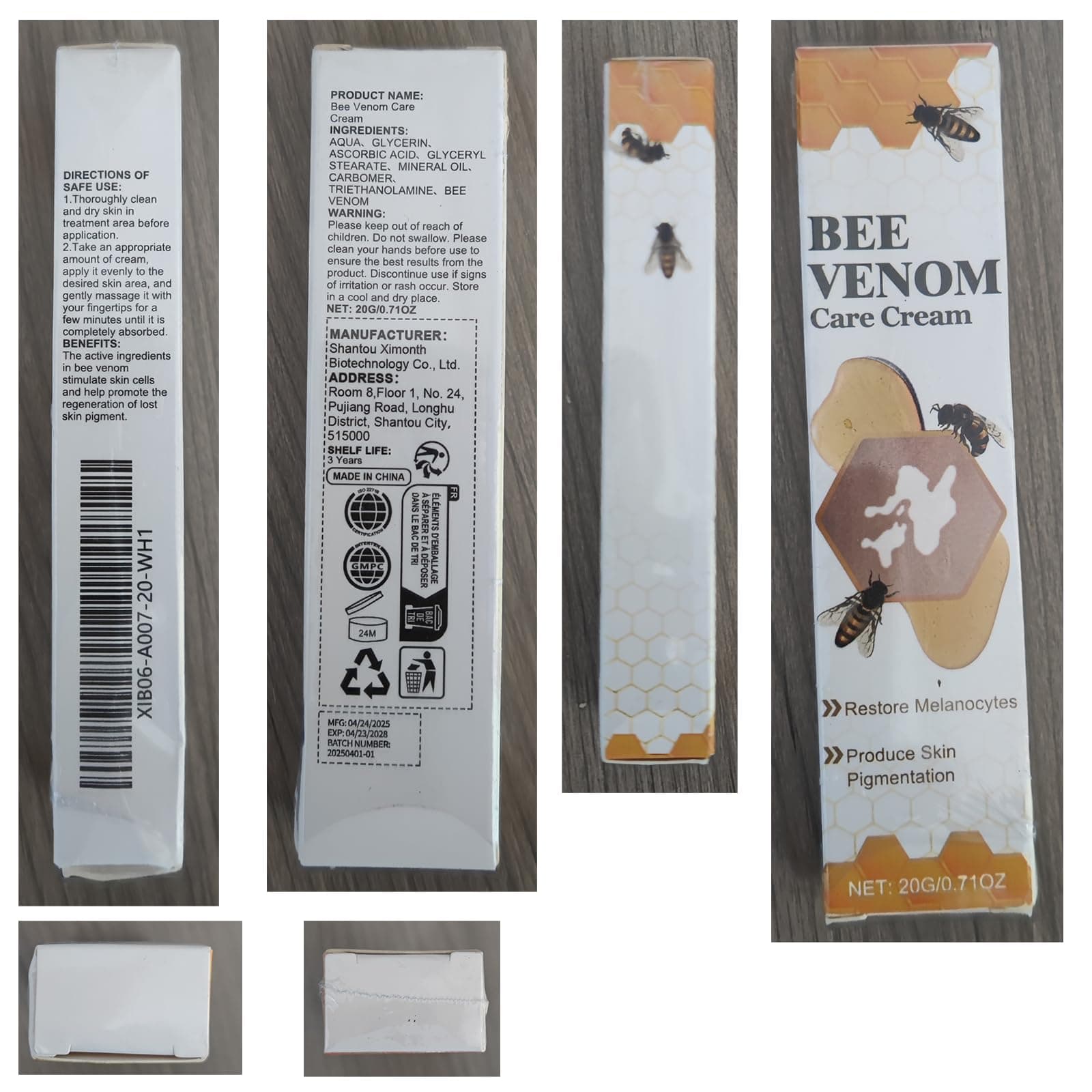 Vitiligo Bee Venom Treatment Cream (3pcs)