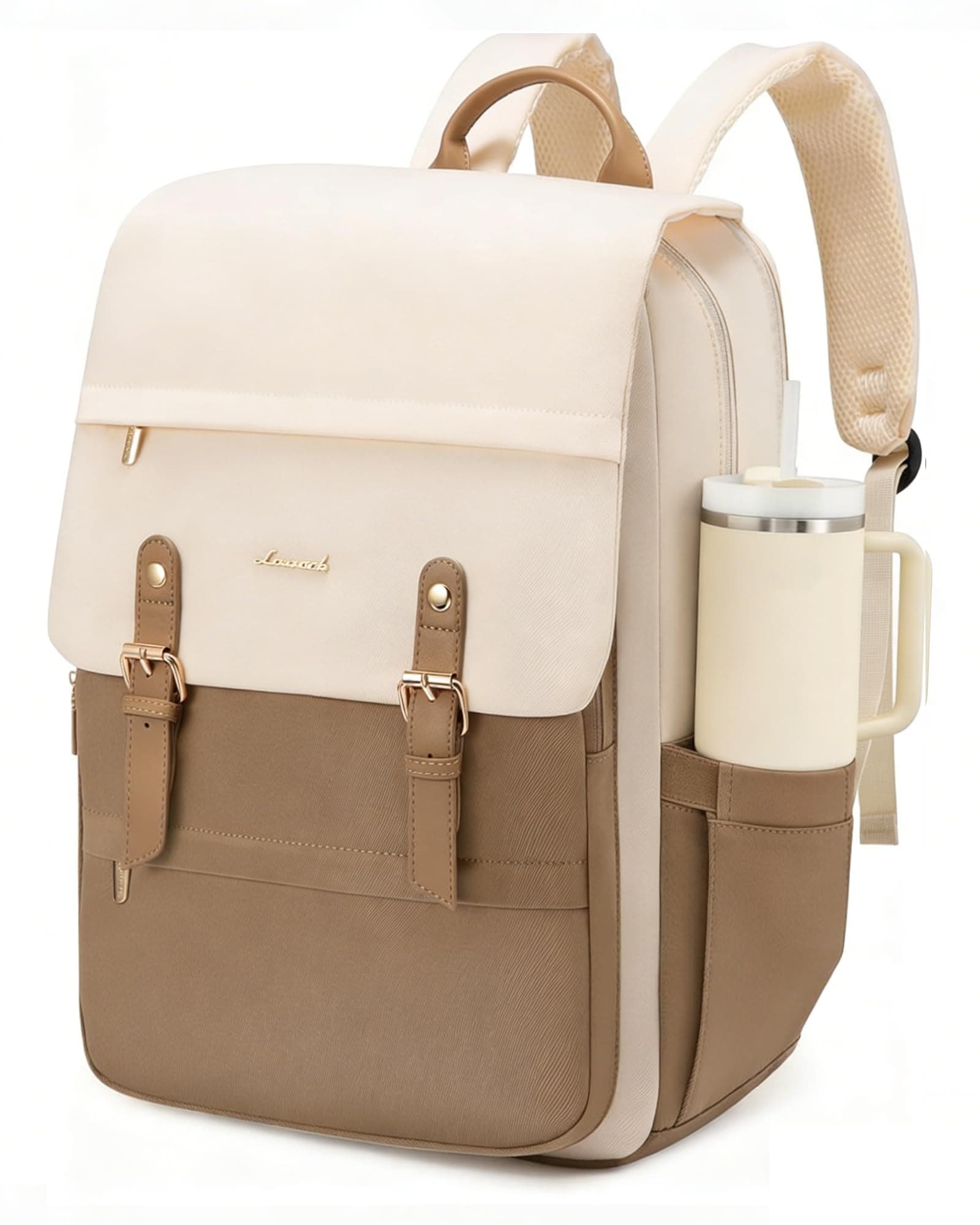 Laptop Backpack for Women Vintage Travel Backpack Purse Airline Approved 15.6 Inch Large Computer Backpack Fashion Teacher Nurse Bag for Work Business College