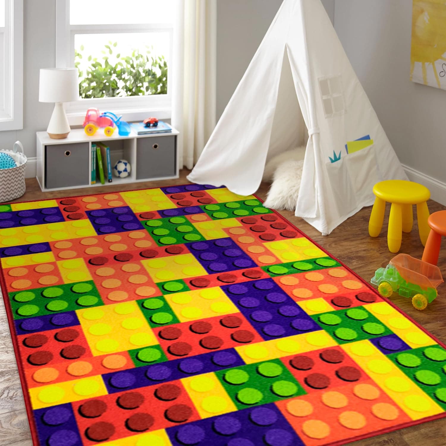 FB FunkyBuys Interactive Playmat Engaging, Durable & Educational Soft Carpet For Creative Toddler Play In Classroom, Nursery, Or Bedroom Non-Slip Play Mat