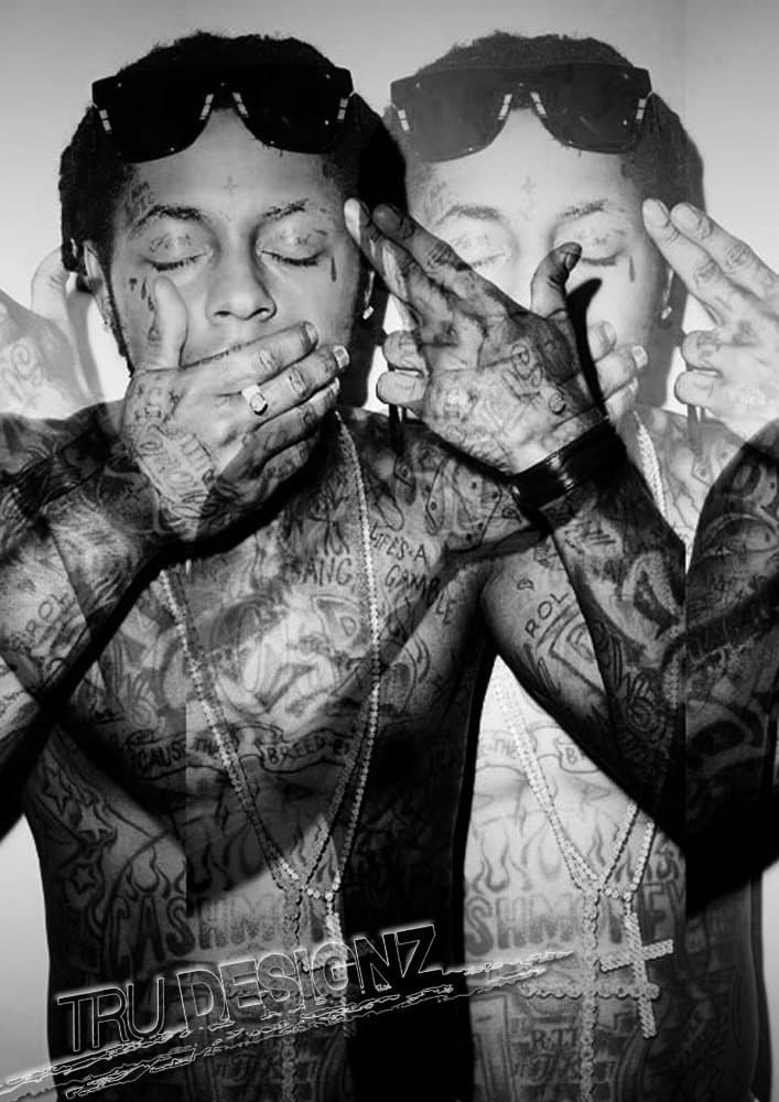 Tru Designz Accessories Lil Wayne Think Before Speak A1 A2 A3 Poster Young Money YMCMB TruckFit Drake