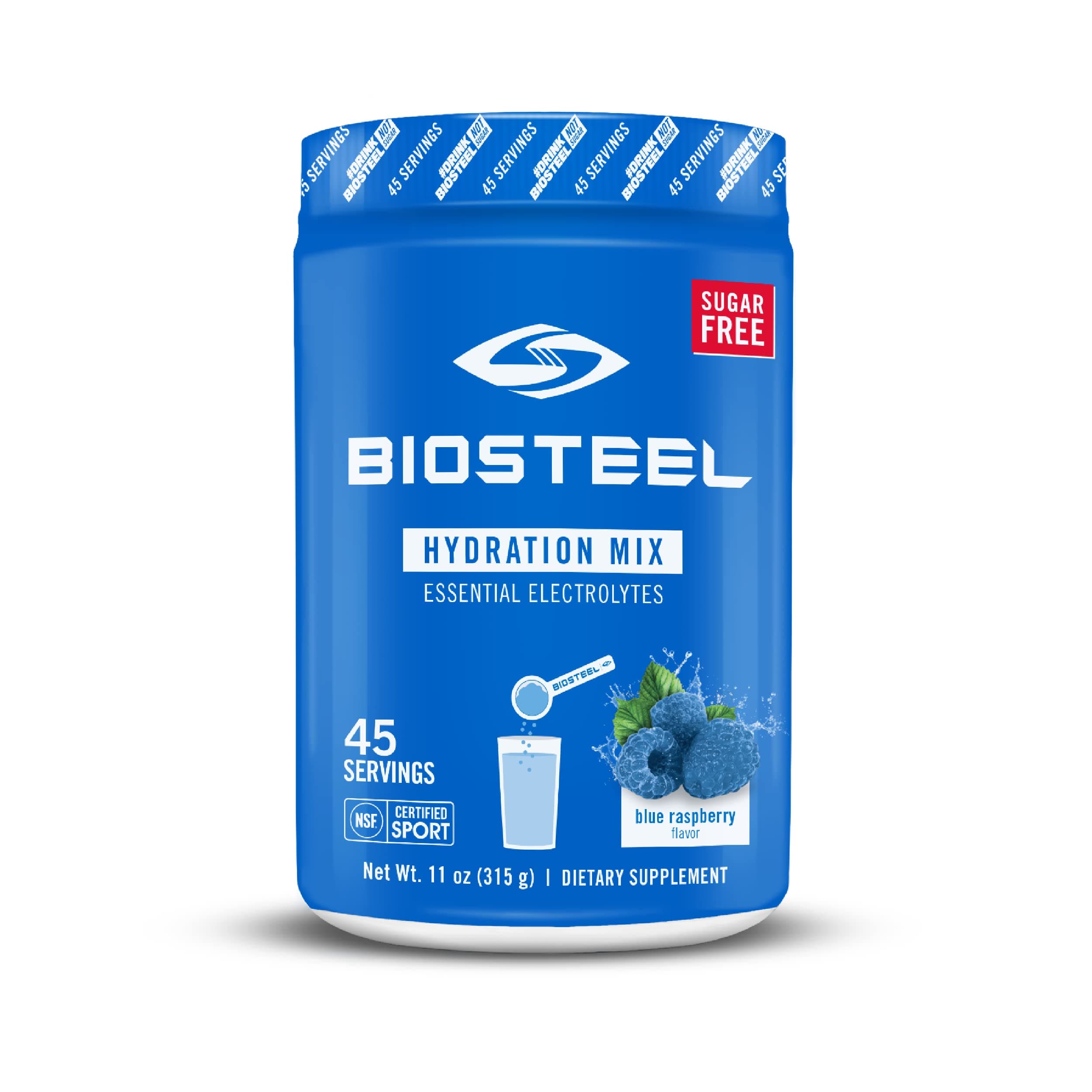 BioSteelHydration Mix, Blue Raspberry, 315 g