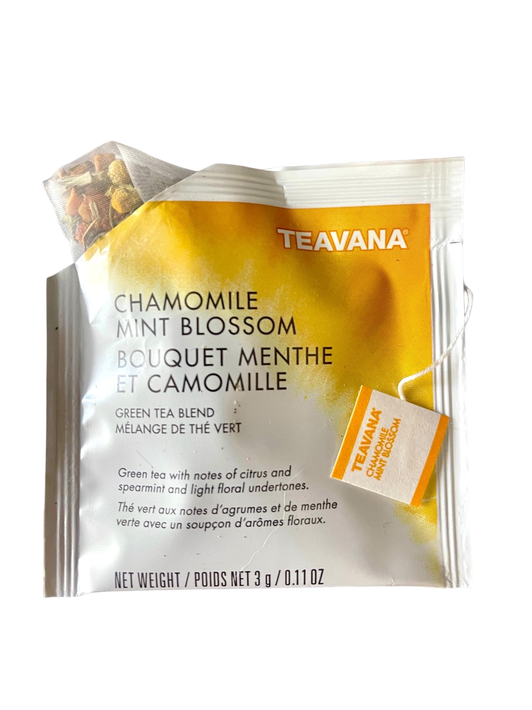 Starbucks Chamomile Mint Blossom Herbal Tea Sachets, 24 Count