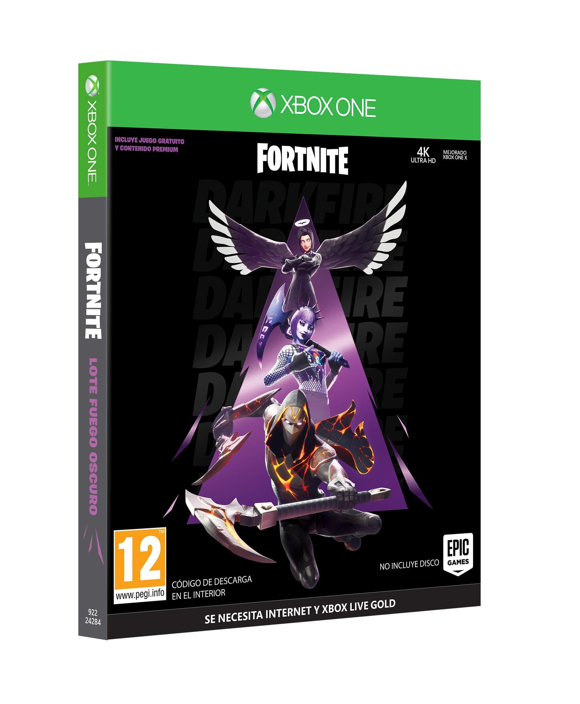 Epic Games Fortnite Darkfire Xbox One DVD