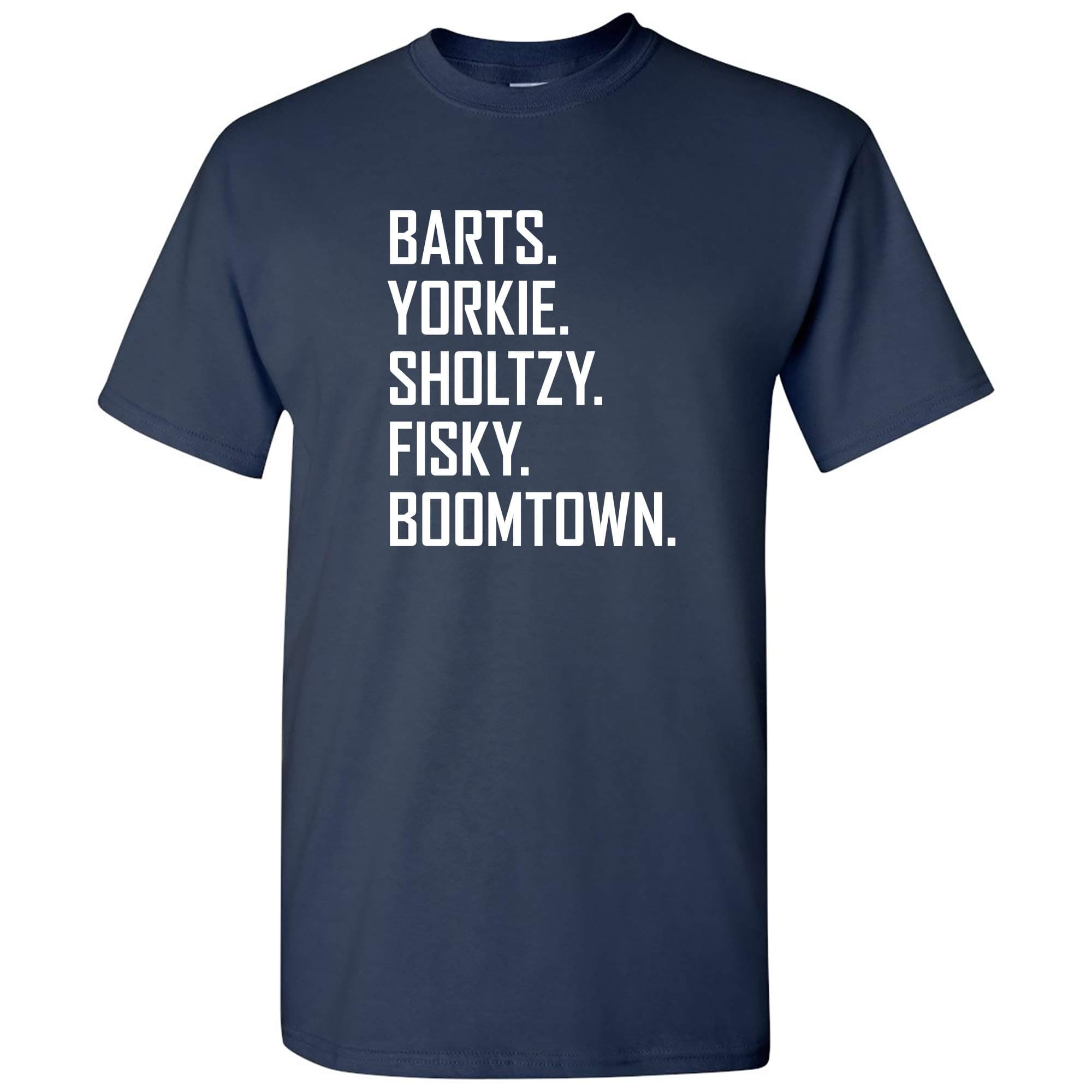 Barts Yorkie Sholtzy Fisky Boomtown - Funny Hockey T Shirt