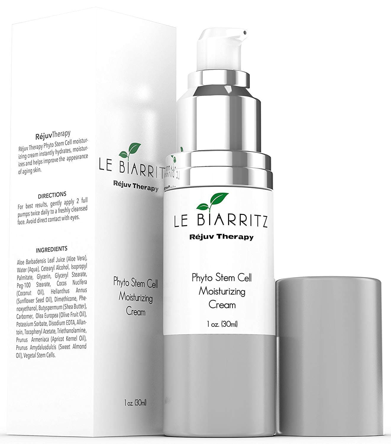 Advanced Dermatology Anti Aging Lilac Stem Cell Face Cream & Moisturizer - With Naturally-Occurring Vitamin C, E, A (Retinol) & Antioxidants - Helps Reduce & Repair Fine Lines, Wrinkles, & Aging Skin