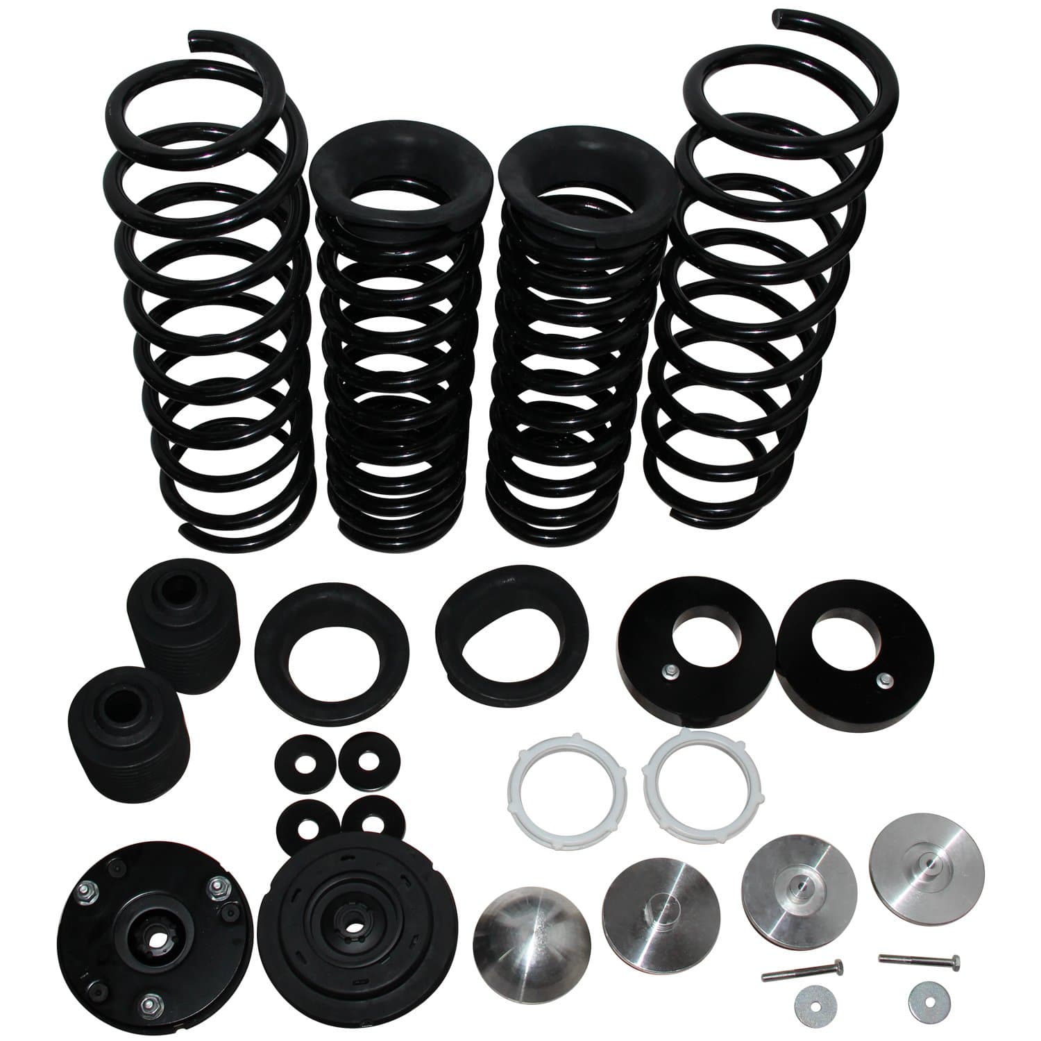 Front Rear Air Suspension to Coil Spring Conversion Kit Replacement Compatible with 2006 2007 2008 2009 Range Rover L322