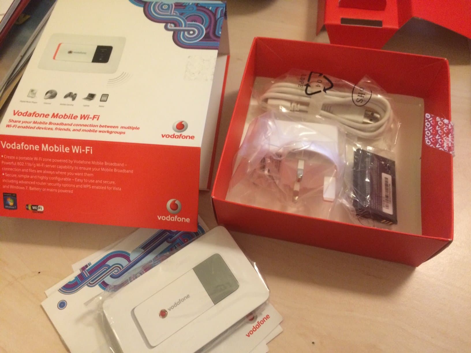 Unlocked Wireless Modem Huawei R201 Vodafone MiFi