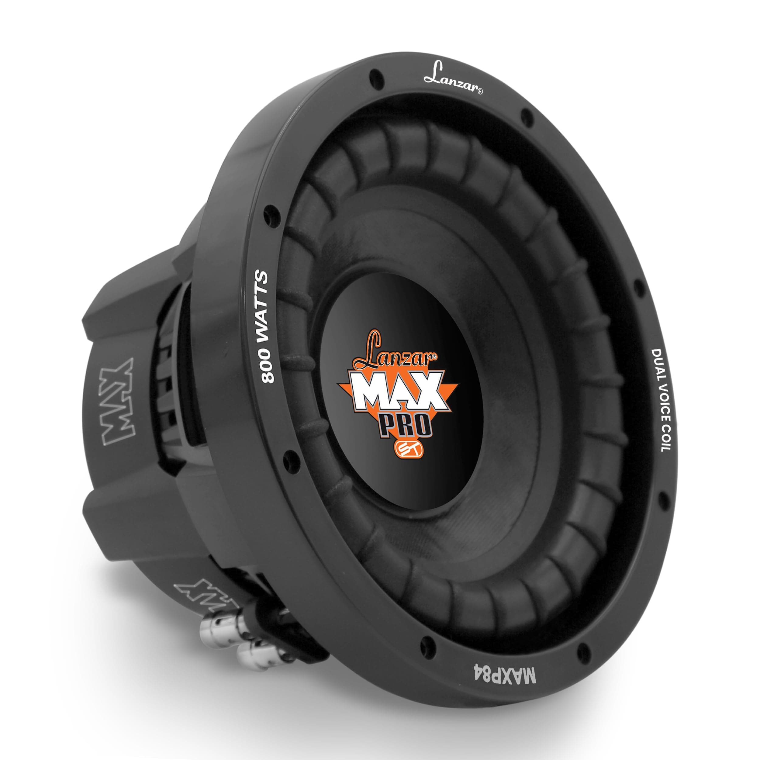 Lanzar MAXP84 Max Pro 8 inch 800W 4Ohm Small Enclosure Subwoofer