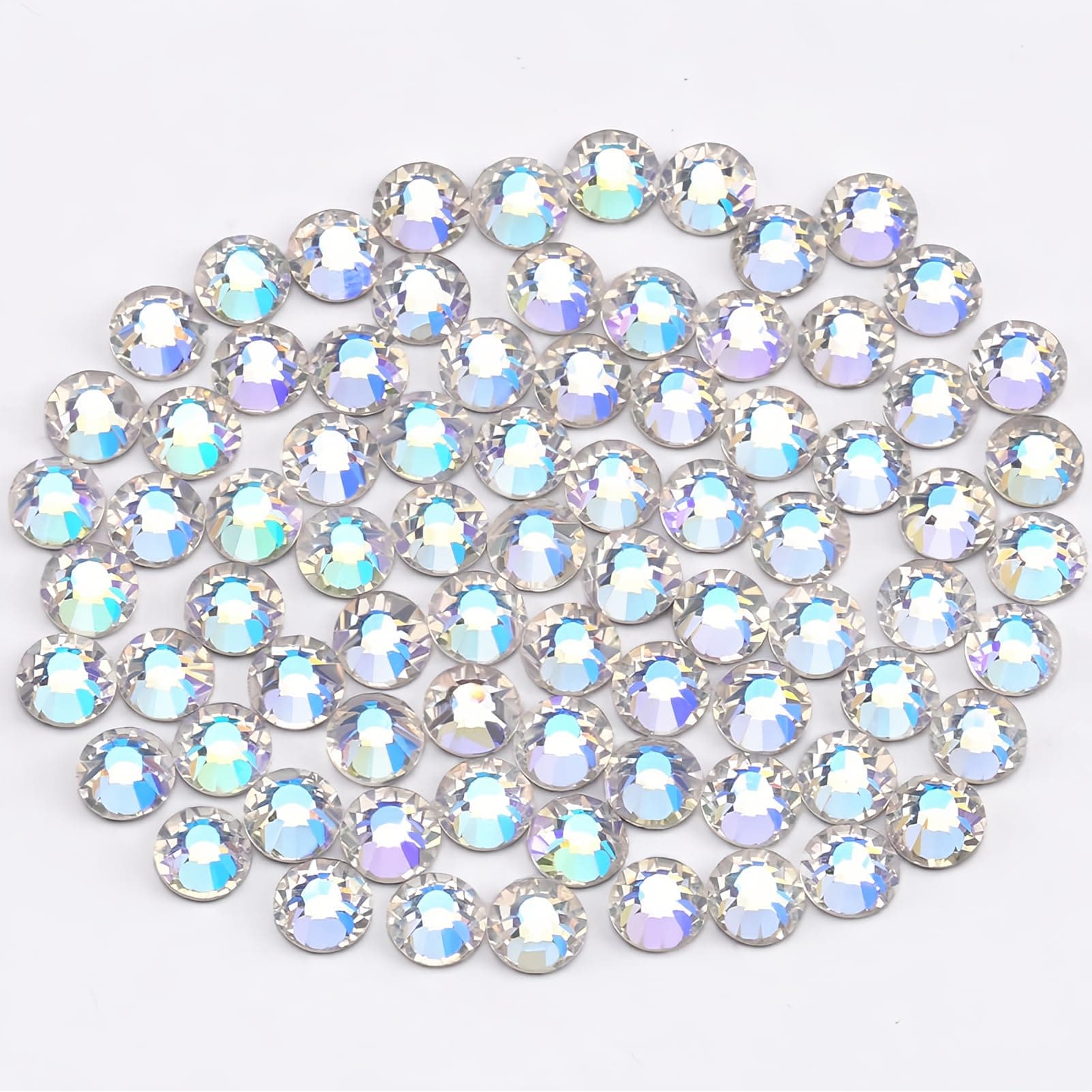 - Rhinestones, 1440pcs Craft Bead, Glass, Round, Moon Night, SS20, Flatback, for Crafts Nail Art Makeup Bags Shoes Decoration DIY