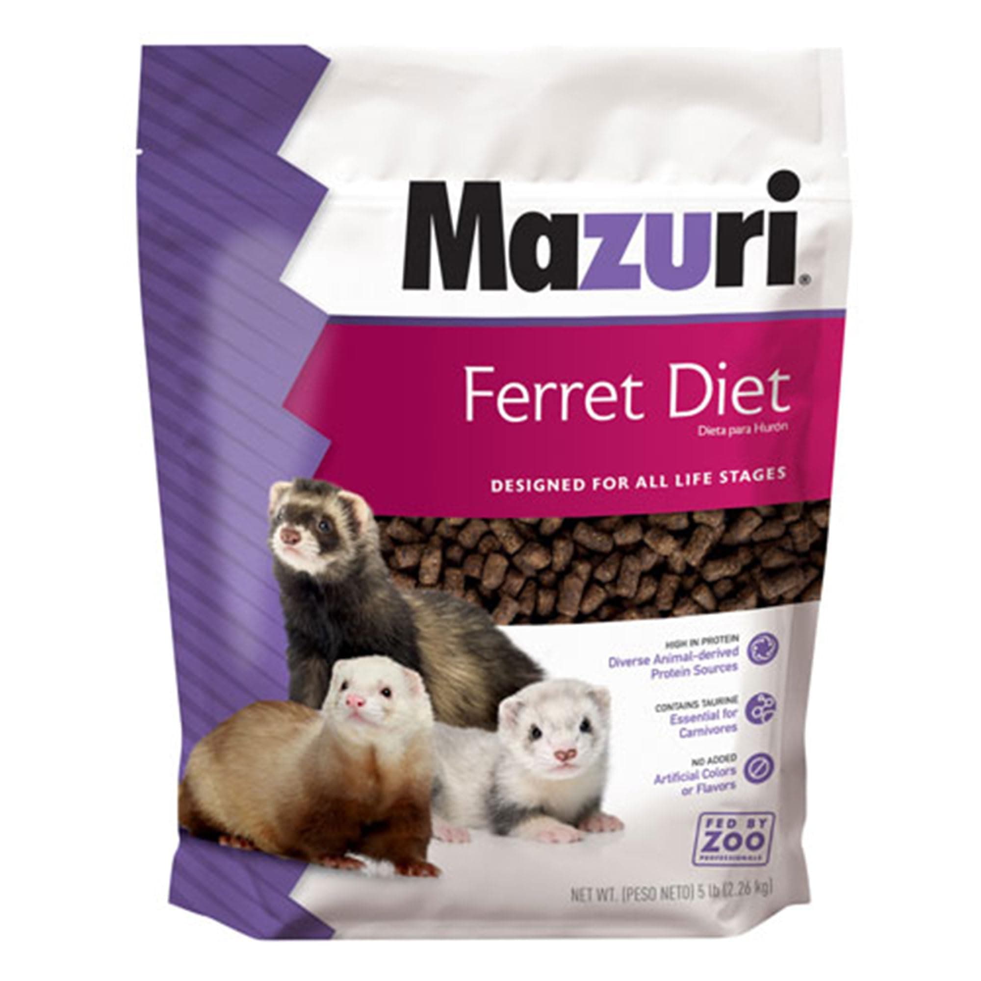 - Nutritionally Complete Food for Ferrets| 5 Pound (5 lb.) Bag