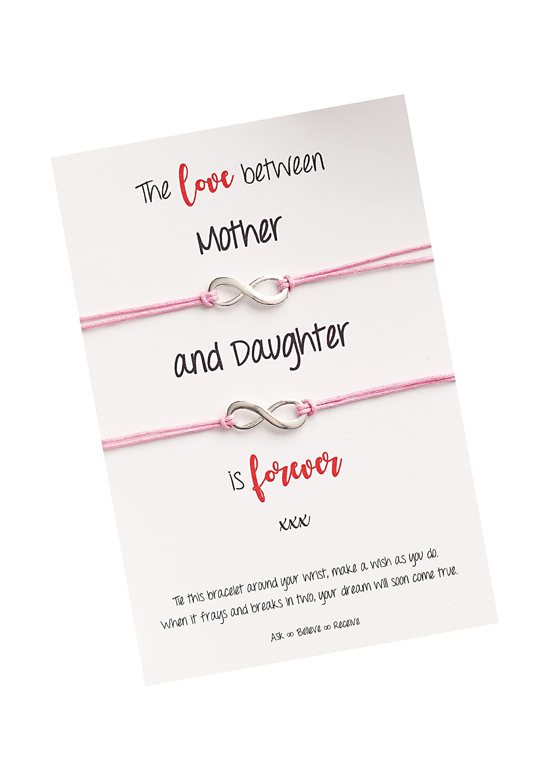 Charms So CharmingMother & Daughter Infinity Wish Bracelet pair