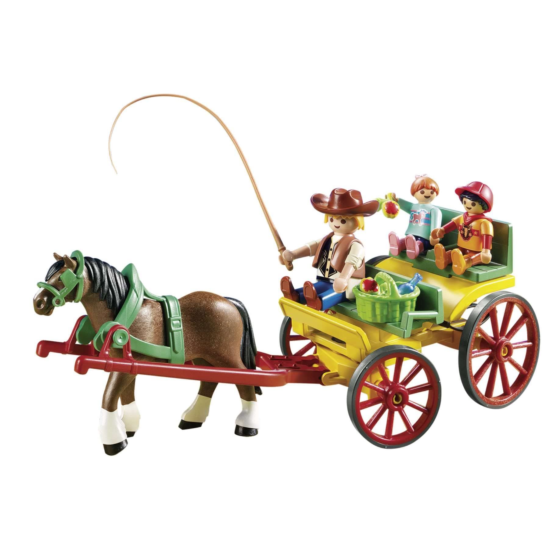6932 Country Horse-Drawn Wagon