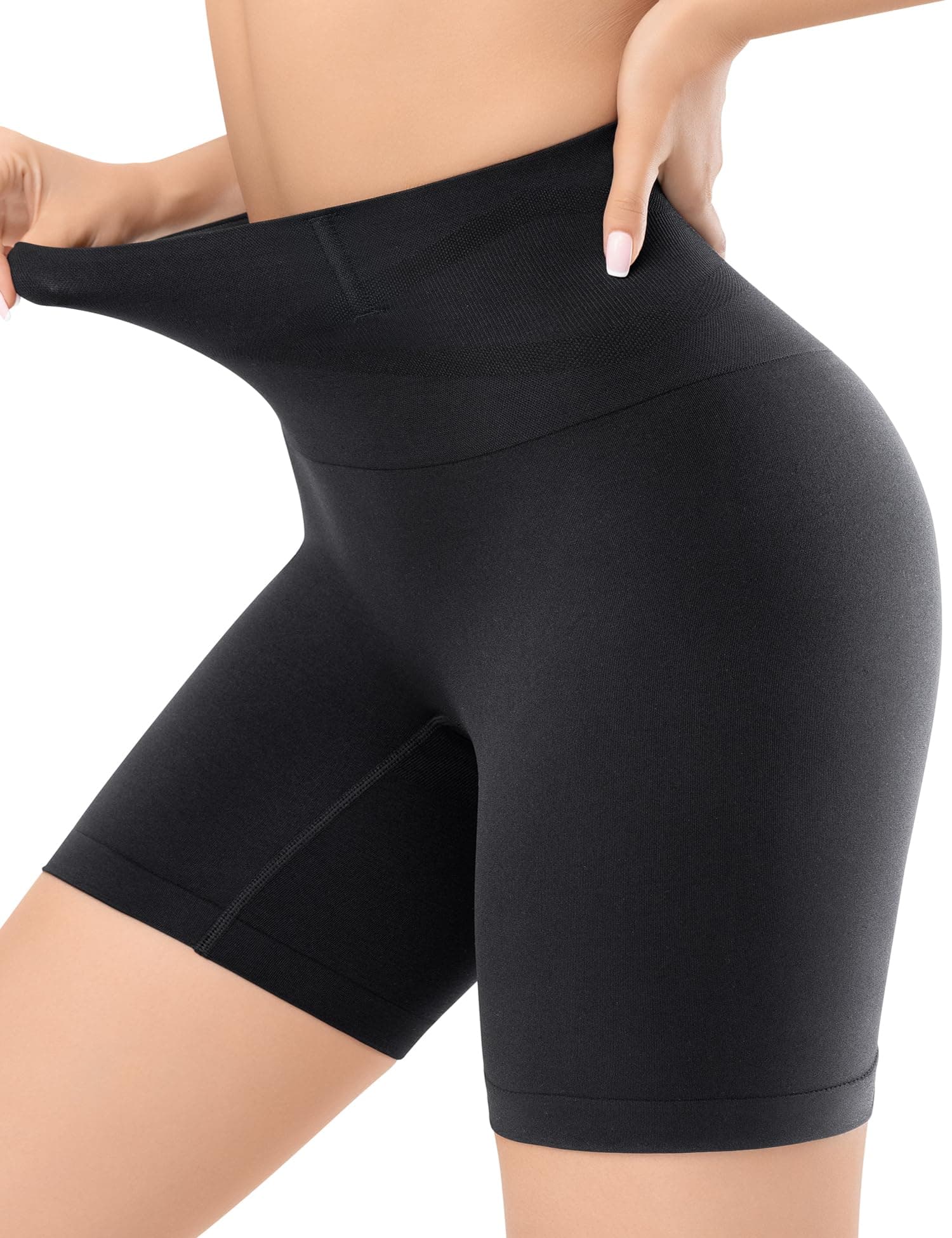 Esa Liang Shapewear Tummy Control, Mid-Waist Body Shaper Shorts, Women's Girdle Shorts and Spanks Shape Wear