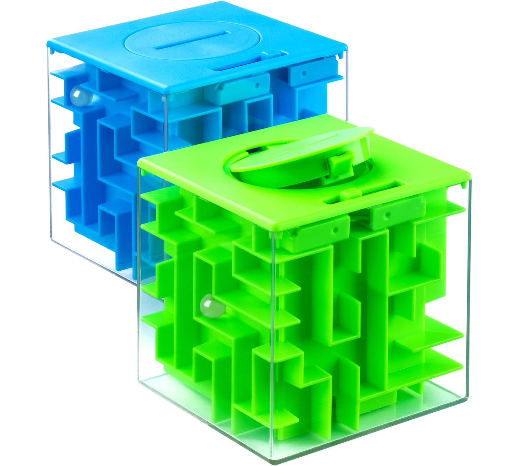 Money Maze Puzzle Box (2 Pack) for Kids and Teens, Makes Cash Gift Giving More Fun