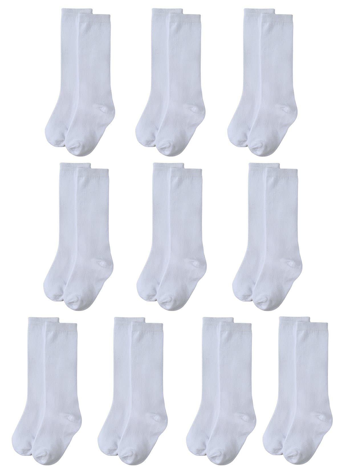 Alva Edison Pack Kid Basics White Slouch Socks