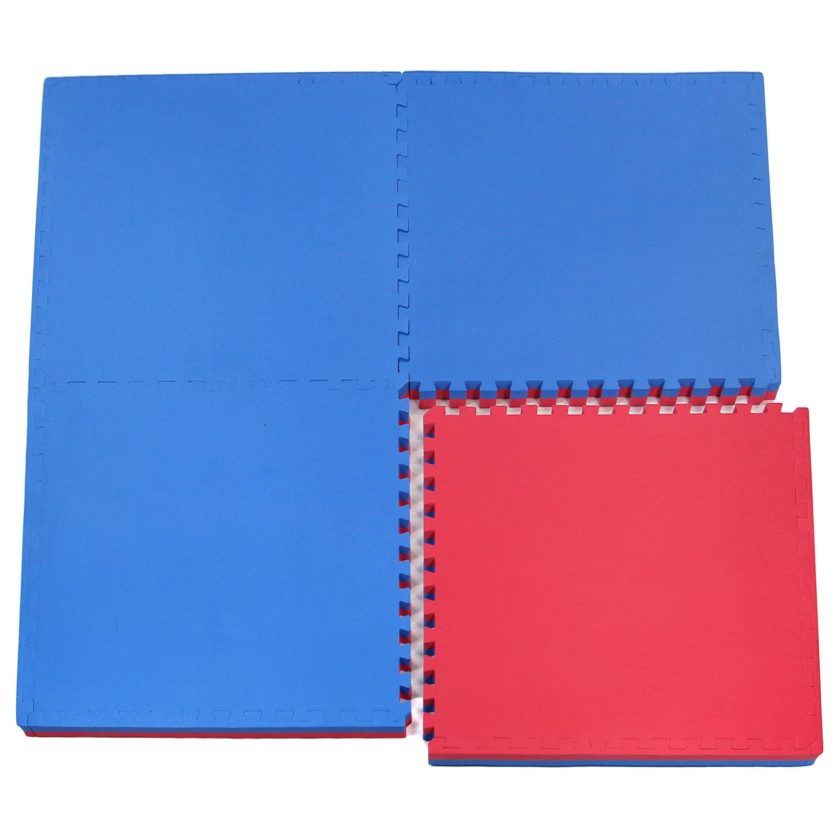 Easimat Martial Arts Judo Gym Floor Mat Blue/Red