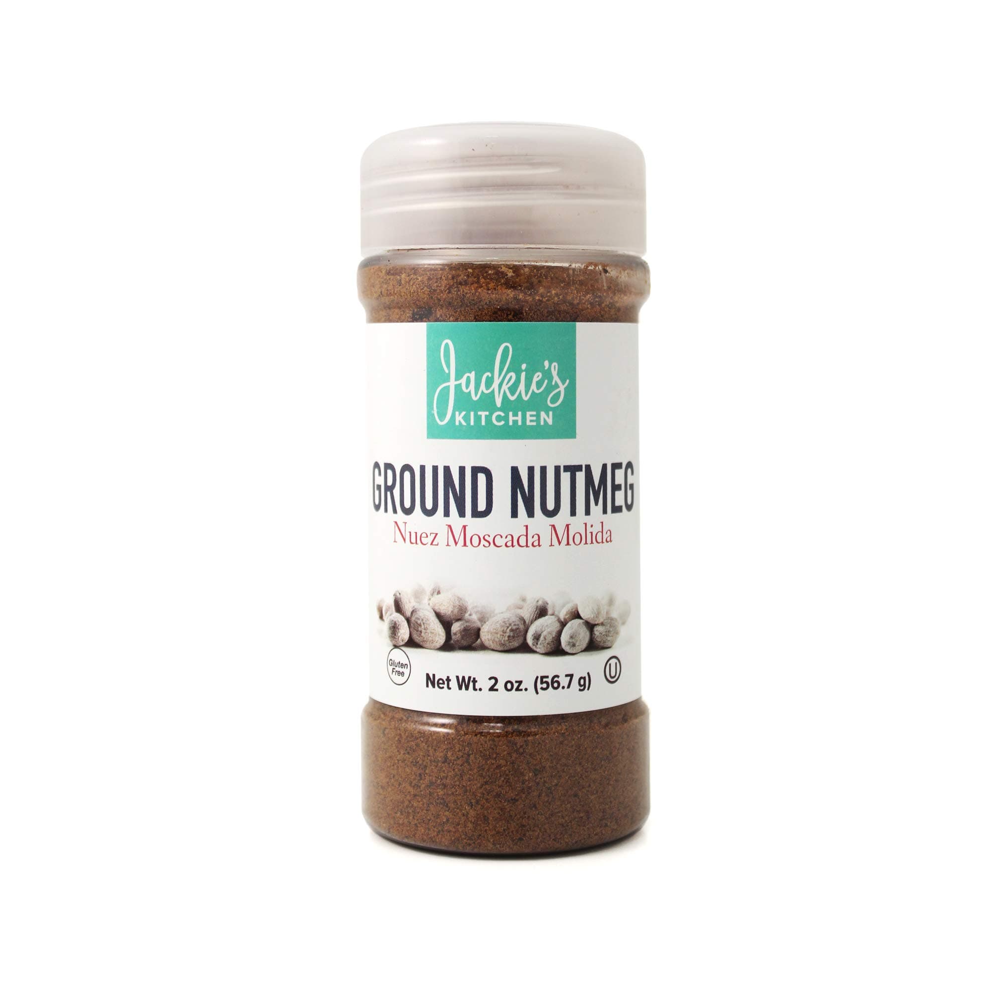 Jackie's Kitchen Ground Nutmeg, 2 Ounce