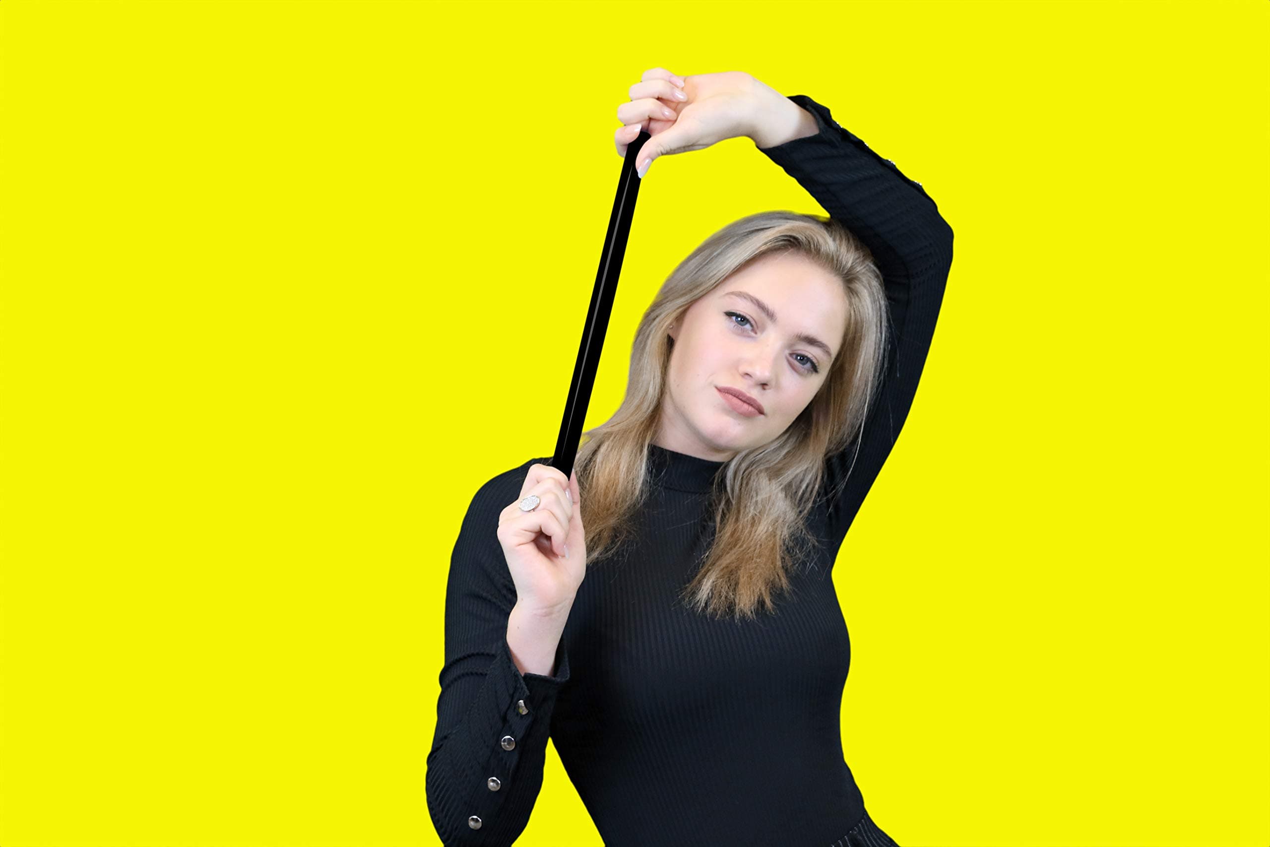 Black Vocal Tubes for Speech Therapy and Singing - Therapy Straws for Vocal Health - Set of 2 Silicone Tubes for water resistant Voice Therapy and singing training