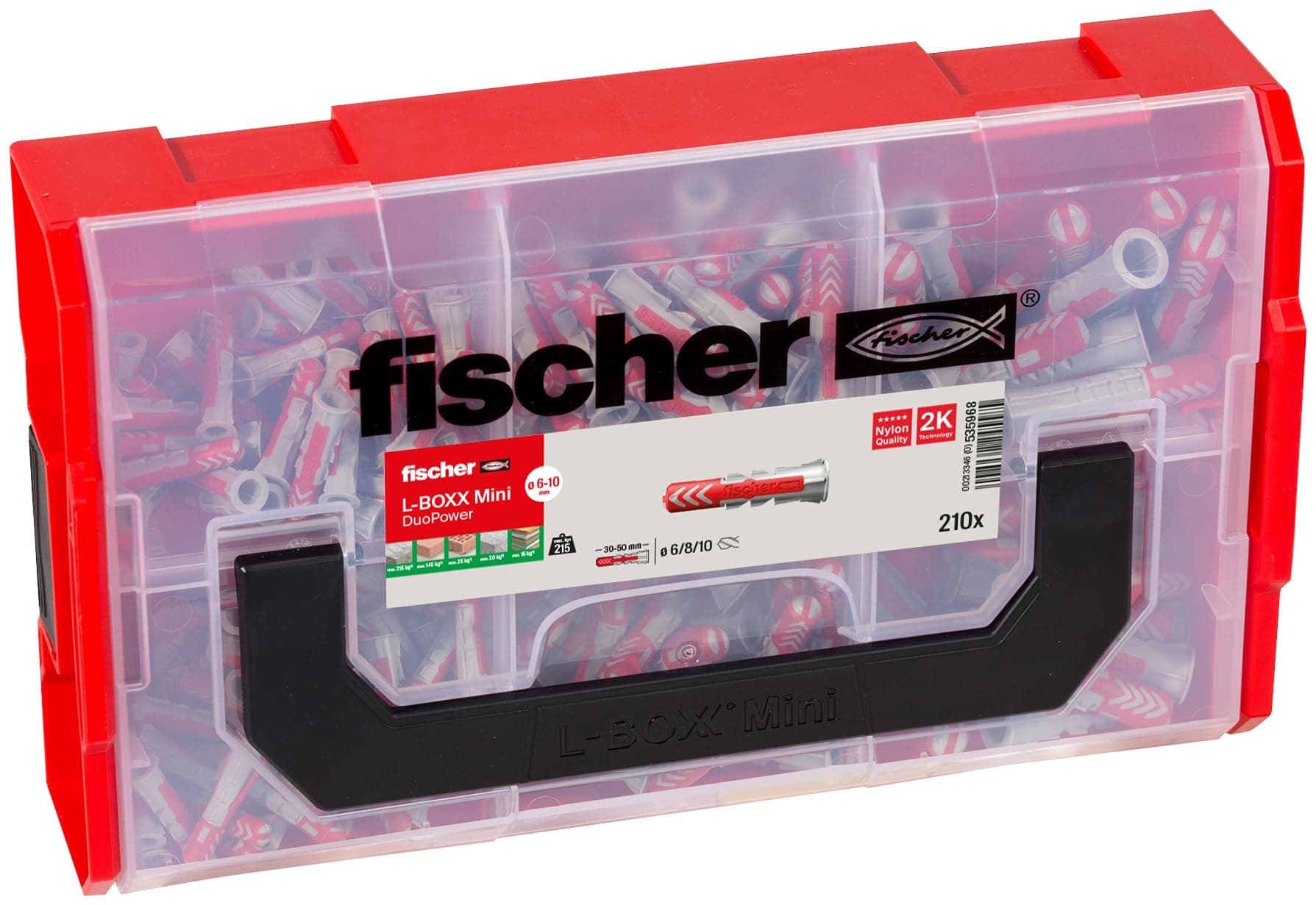 Fischer fixtainer, wall Anchor Set, 535968