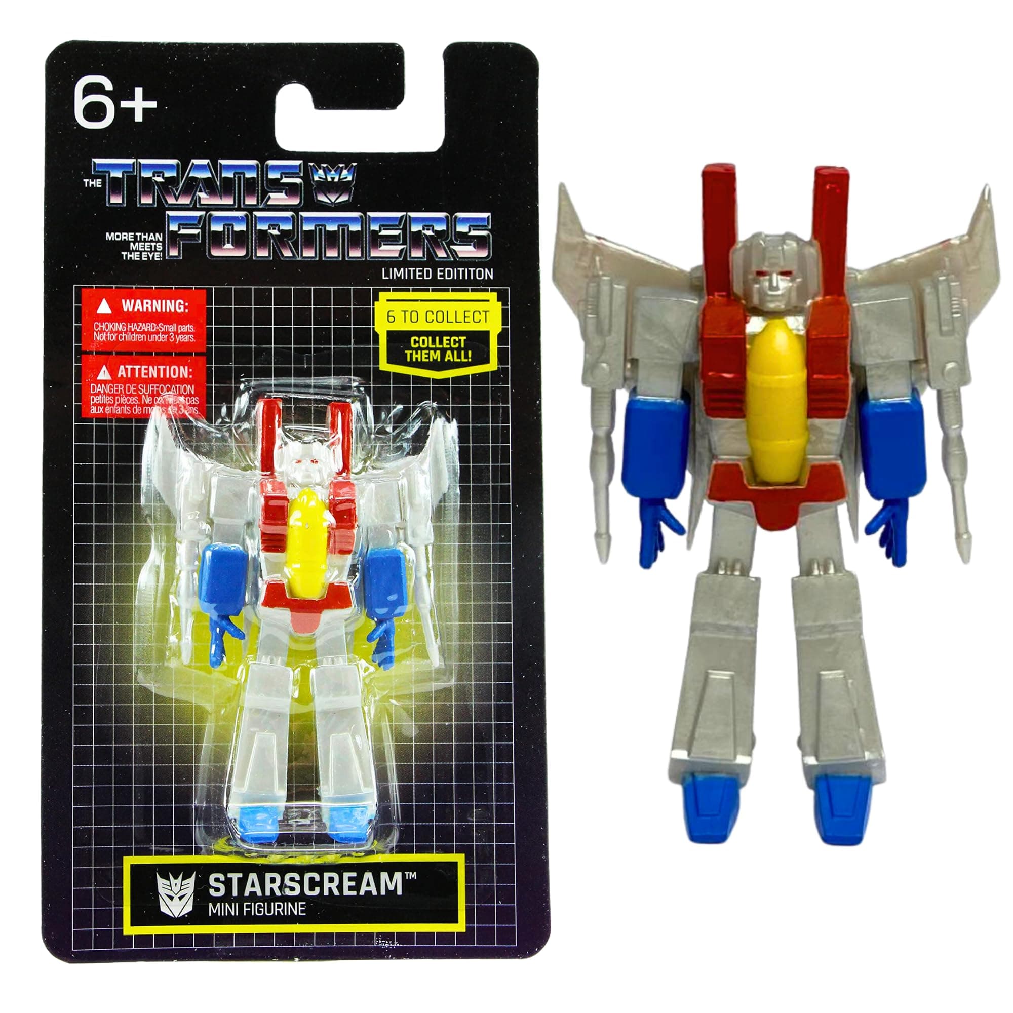 Limited Edition Original Transformers 2.5" Mini Figure Starscream