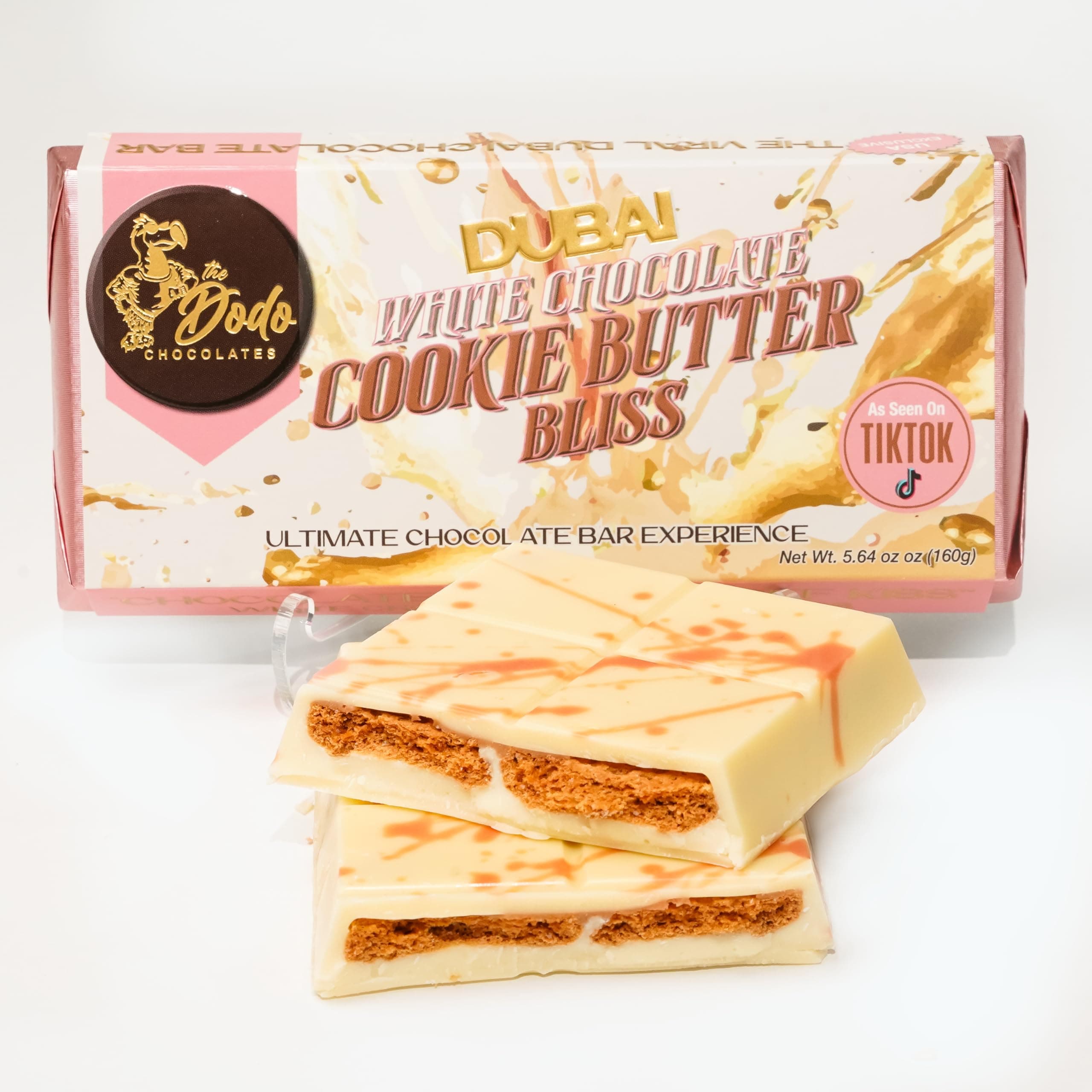 Viral Dubai White Chocolate Butter Cookie Bliss Ultimate Chocolate Bar Experience