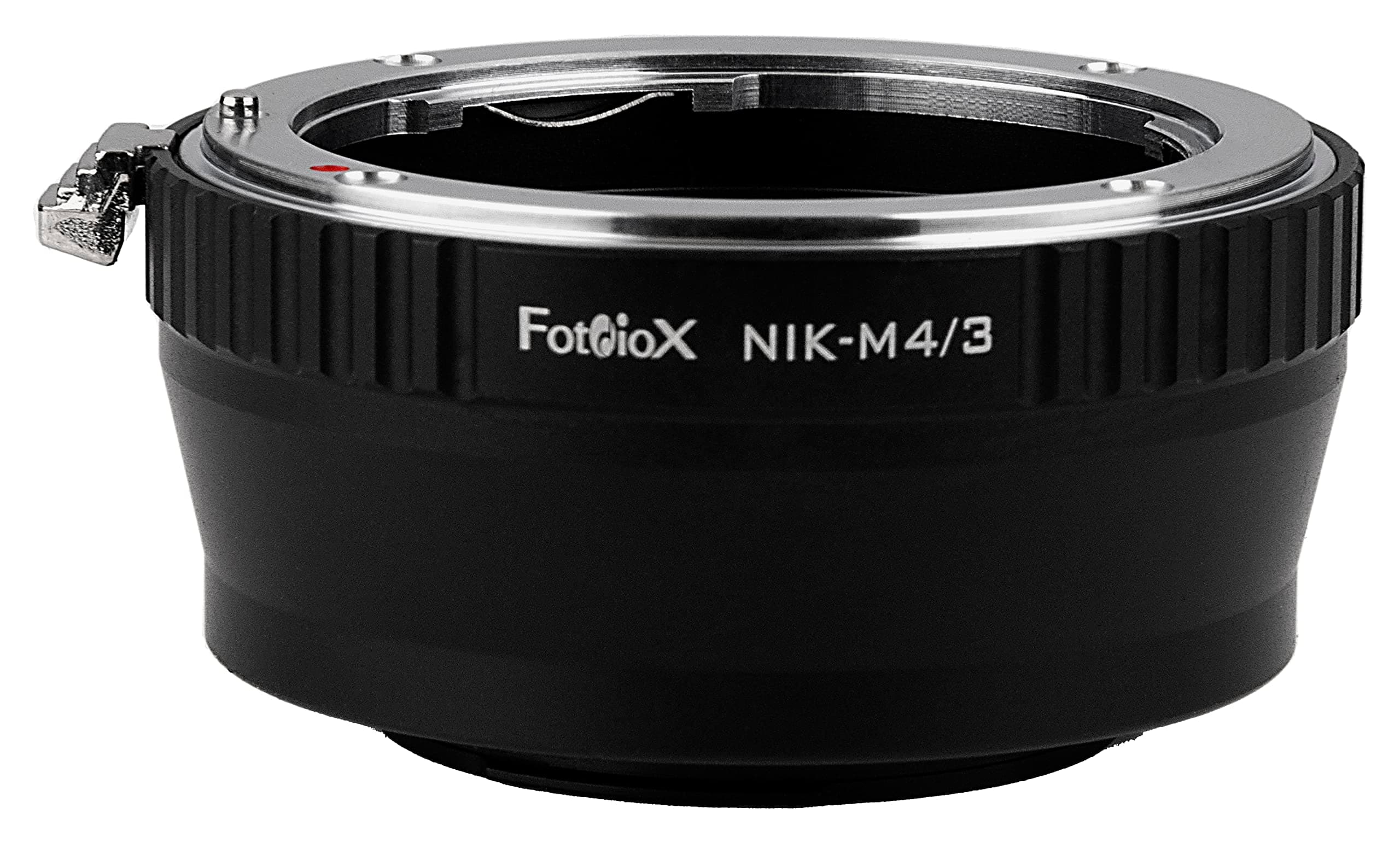 Fotodiox Lens Mount Adapter - Nikon Nikkor F Mount D/SLR Lens to Micro Four Thirds (MFT, M4/3) Mount Mirrorless Camera Body