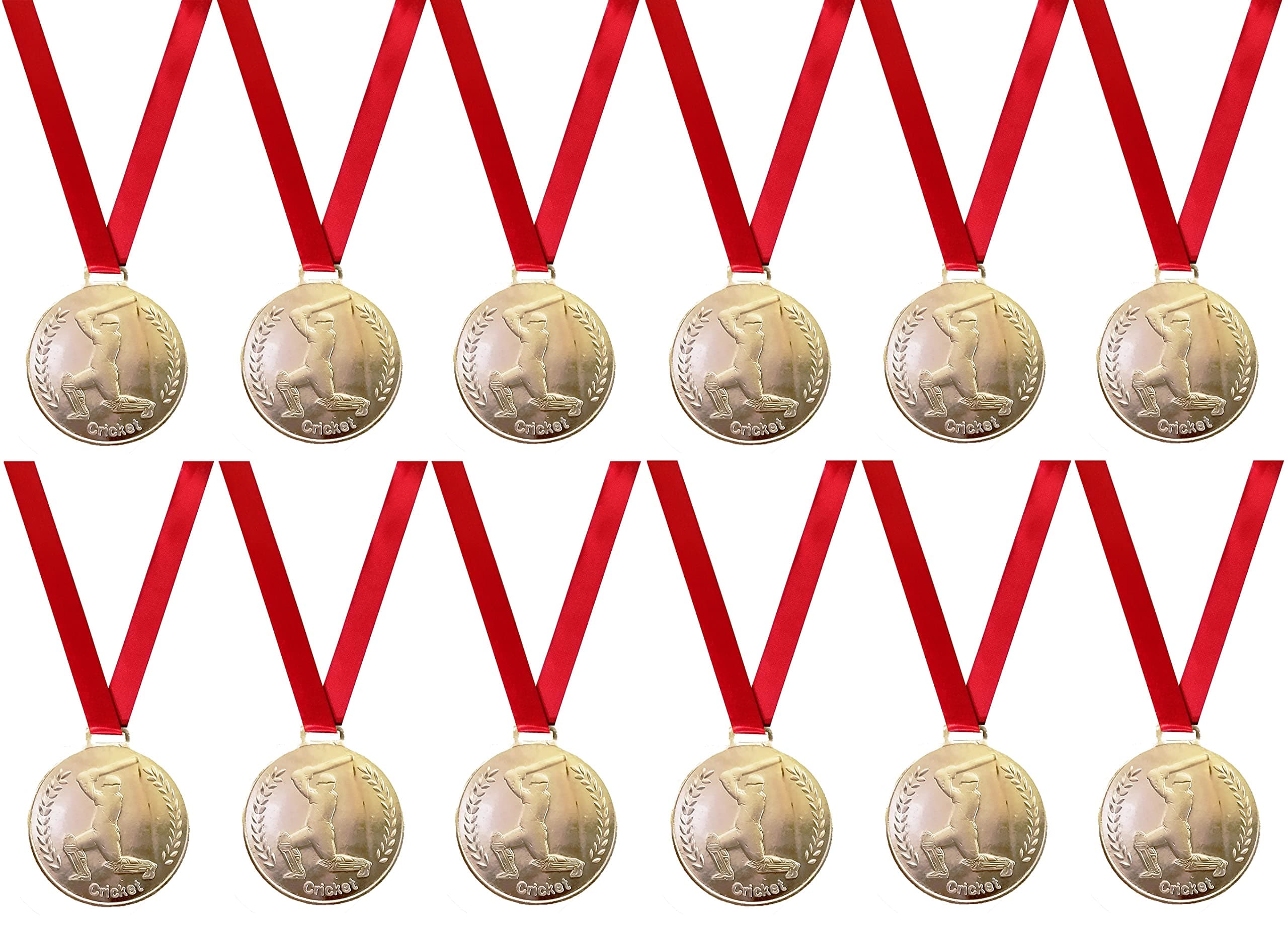 - Be Win Cricket Medal for Man of The Match, Best Batsmans, Best Bowlers, Best Man of The Series & All Events of Cricket (Silver, 3 PCS Medals & TAG)