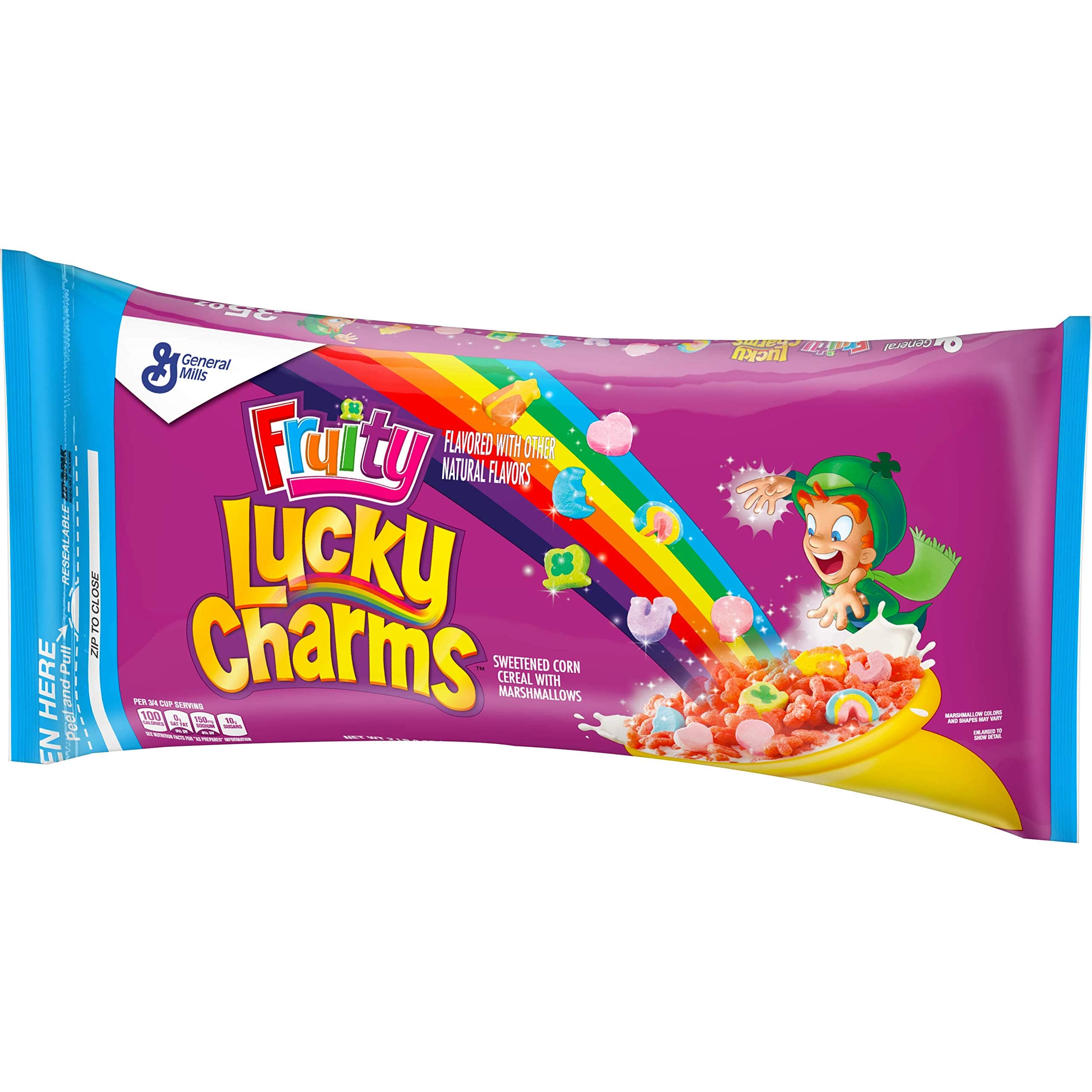 Fruity Lucky Charms, Gluten Free Breakfast Cereal, 35 oz (Pack of 6)