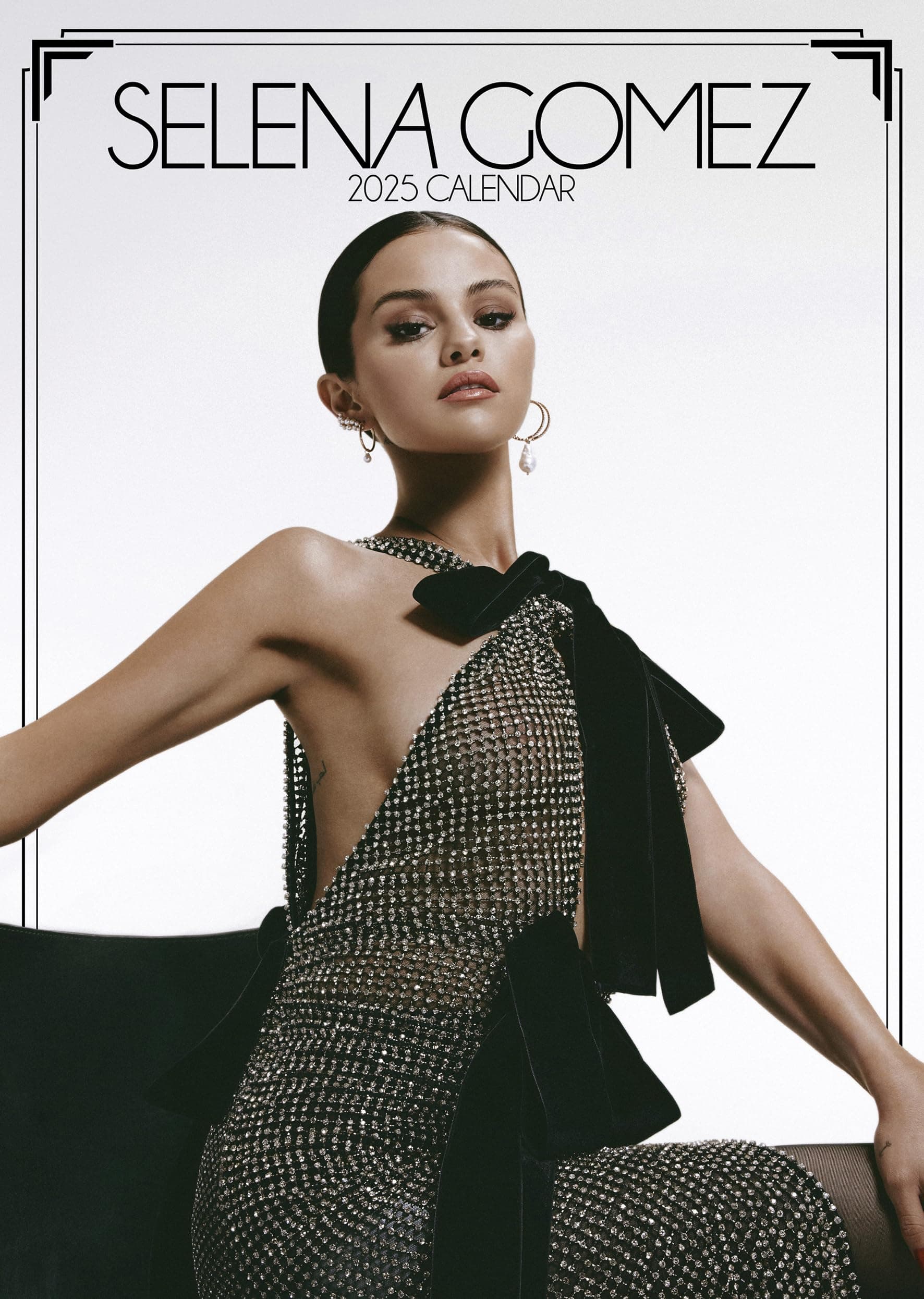 Selena Gomez 2025 - A3 Size Wirobound Calendar