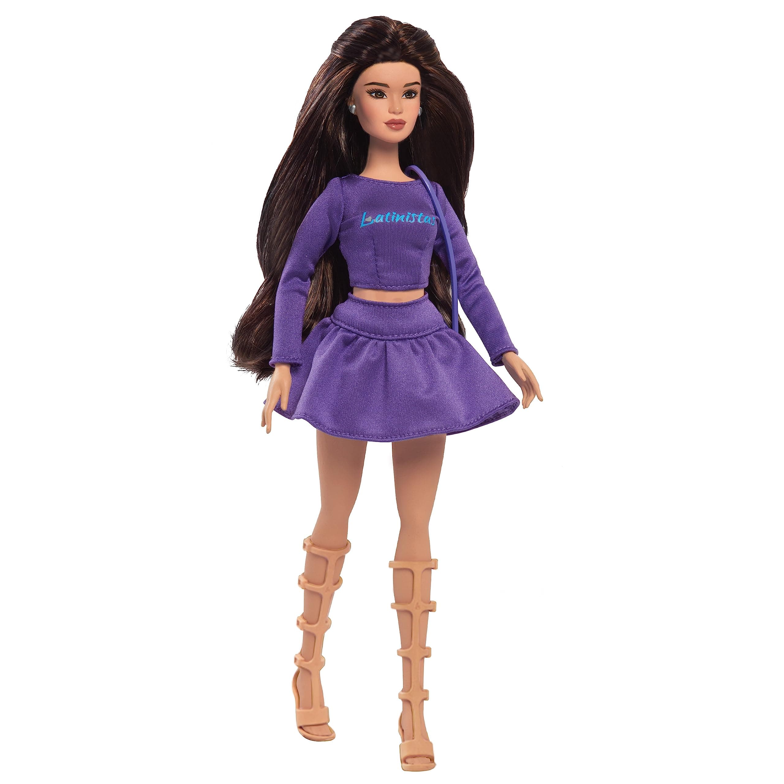 The First All-Latina Line of Fashion Dolls, Latinistas 11.5-inch Dani Latina Fashion Doll and Accessories, Kids Toys for Ages 3 Up, Designed and Developed Latin