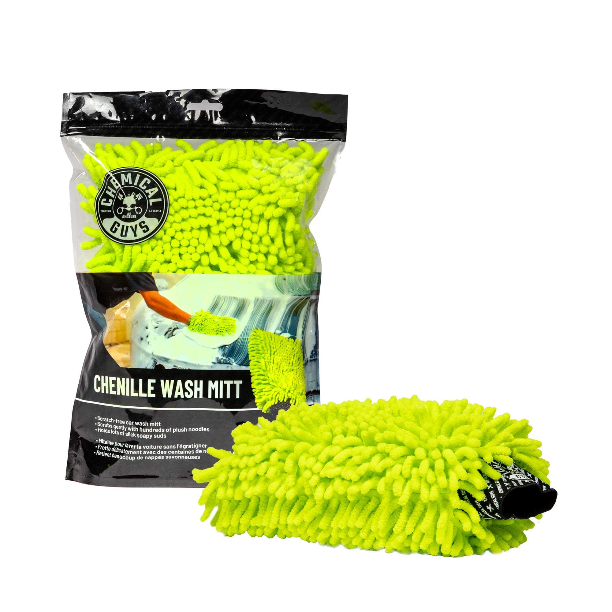 Chenille Premium Scratch-Free Microfiber Wash Mitt,