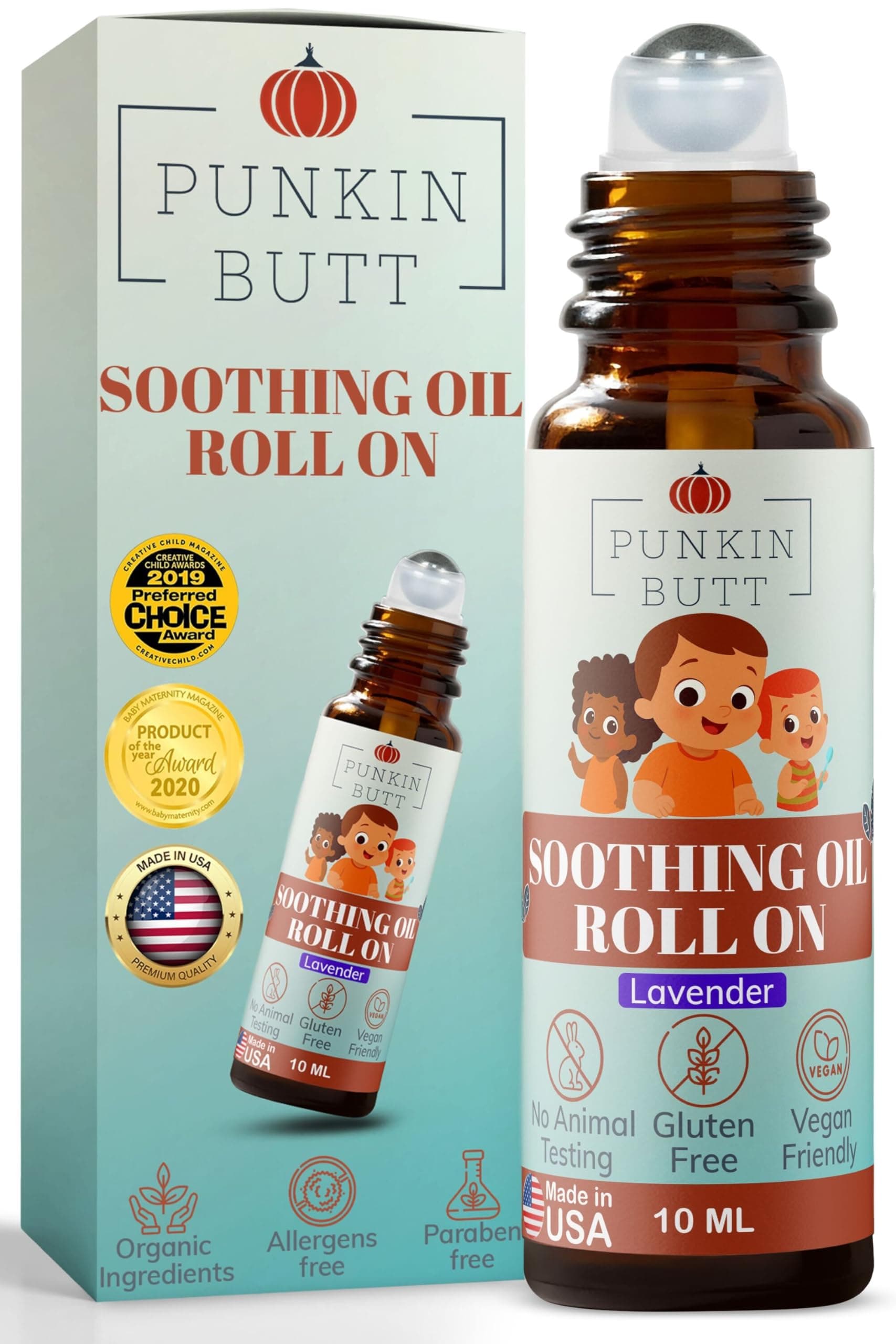 Punkin Butt Lavender Soothing Oil | Natural Topical Teething Relief