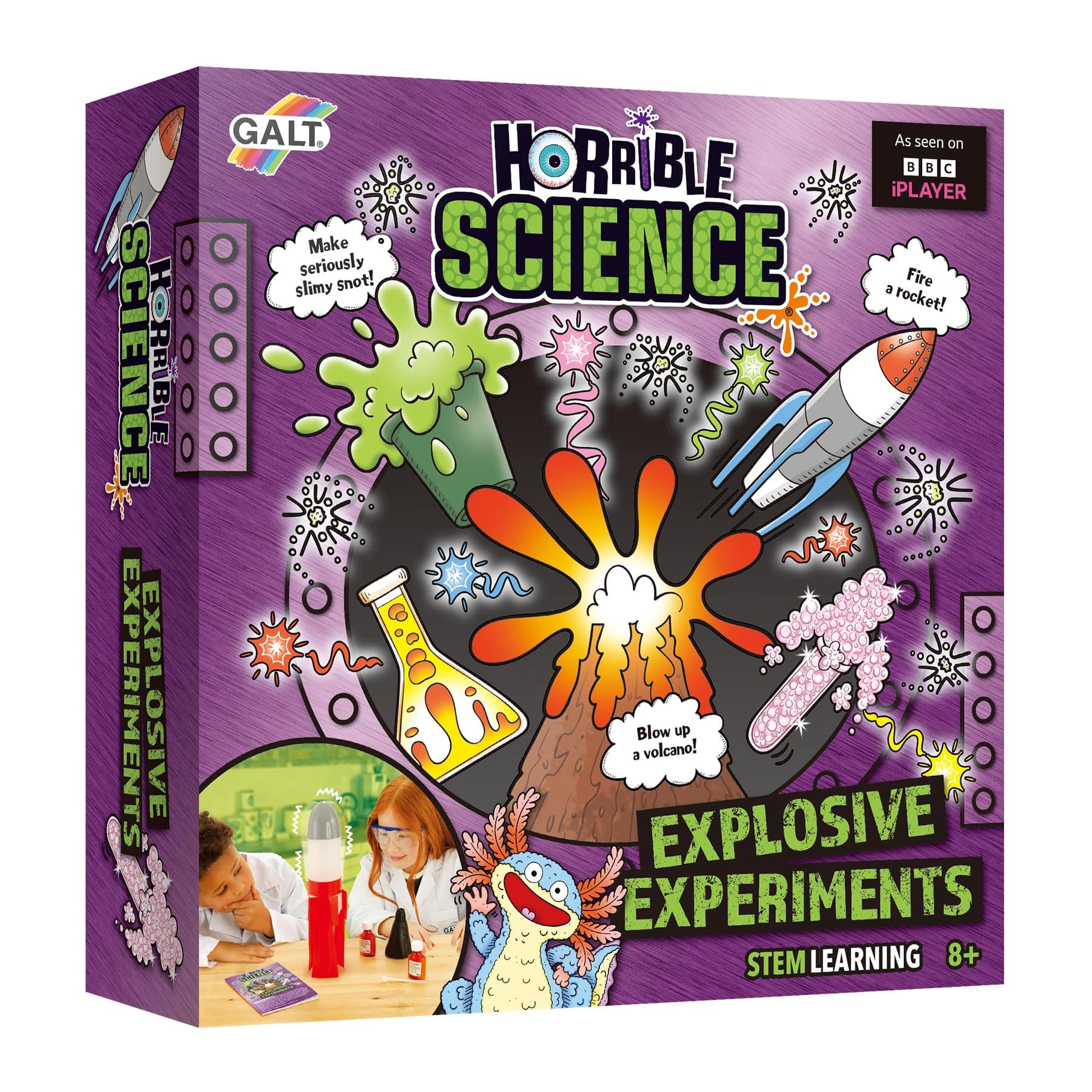GALT TOYS - HORRIBLE SCIENCE EXPERIMENT, EXPLOSIVE EXPERIMENTS