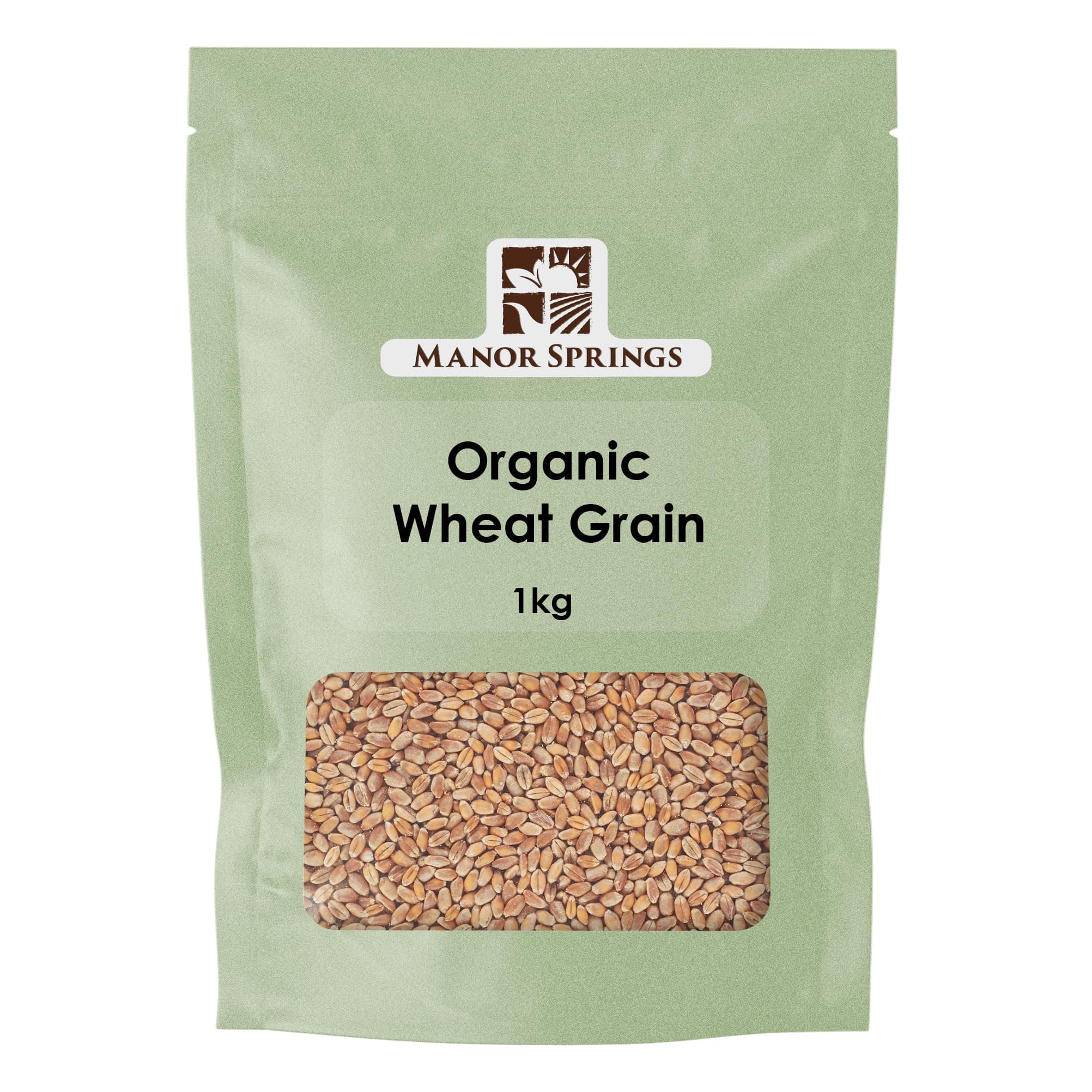 Organic Wheat Grain 1kg by Manor Springs Organic