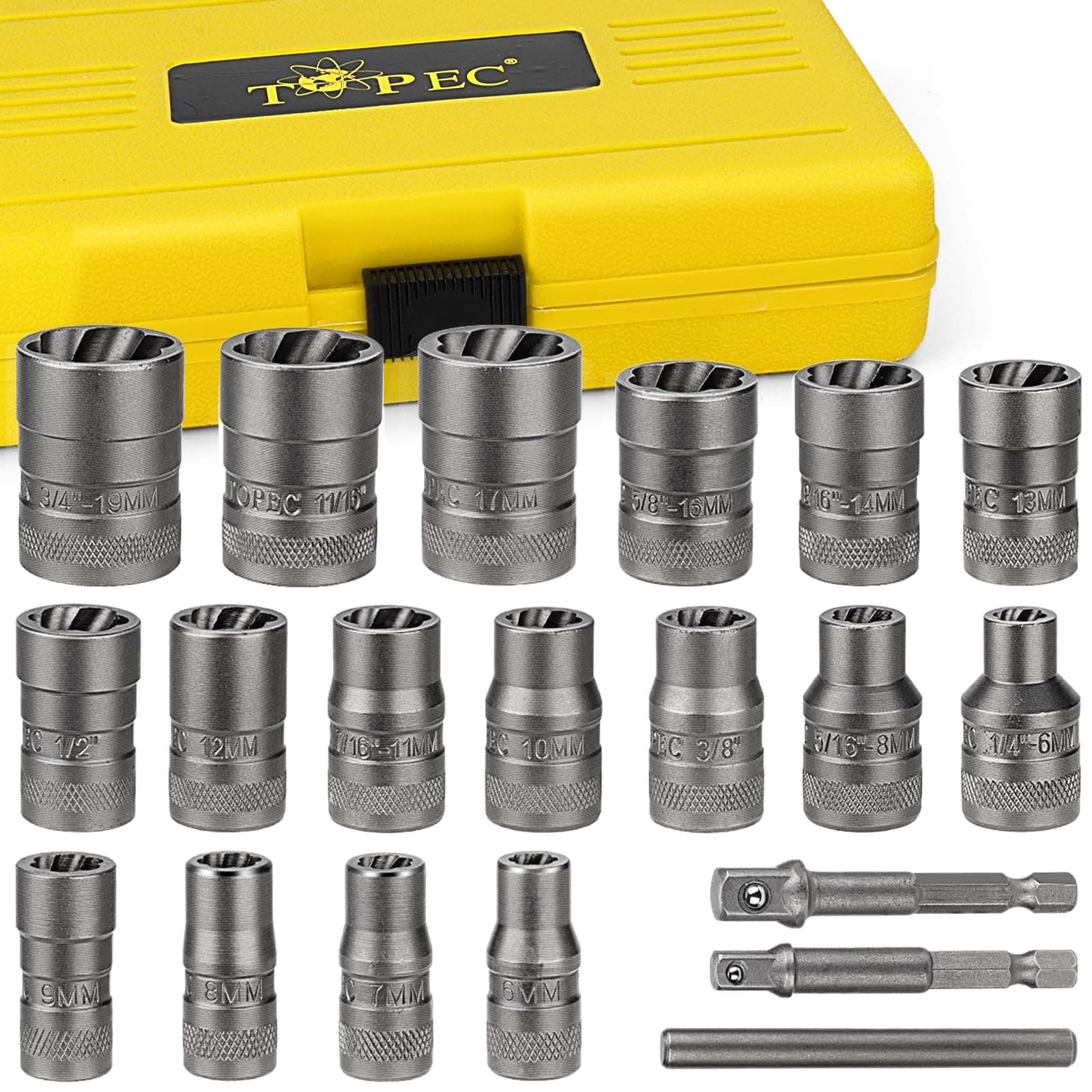20Pcs Bolt Extractor Set