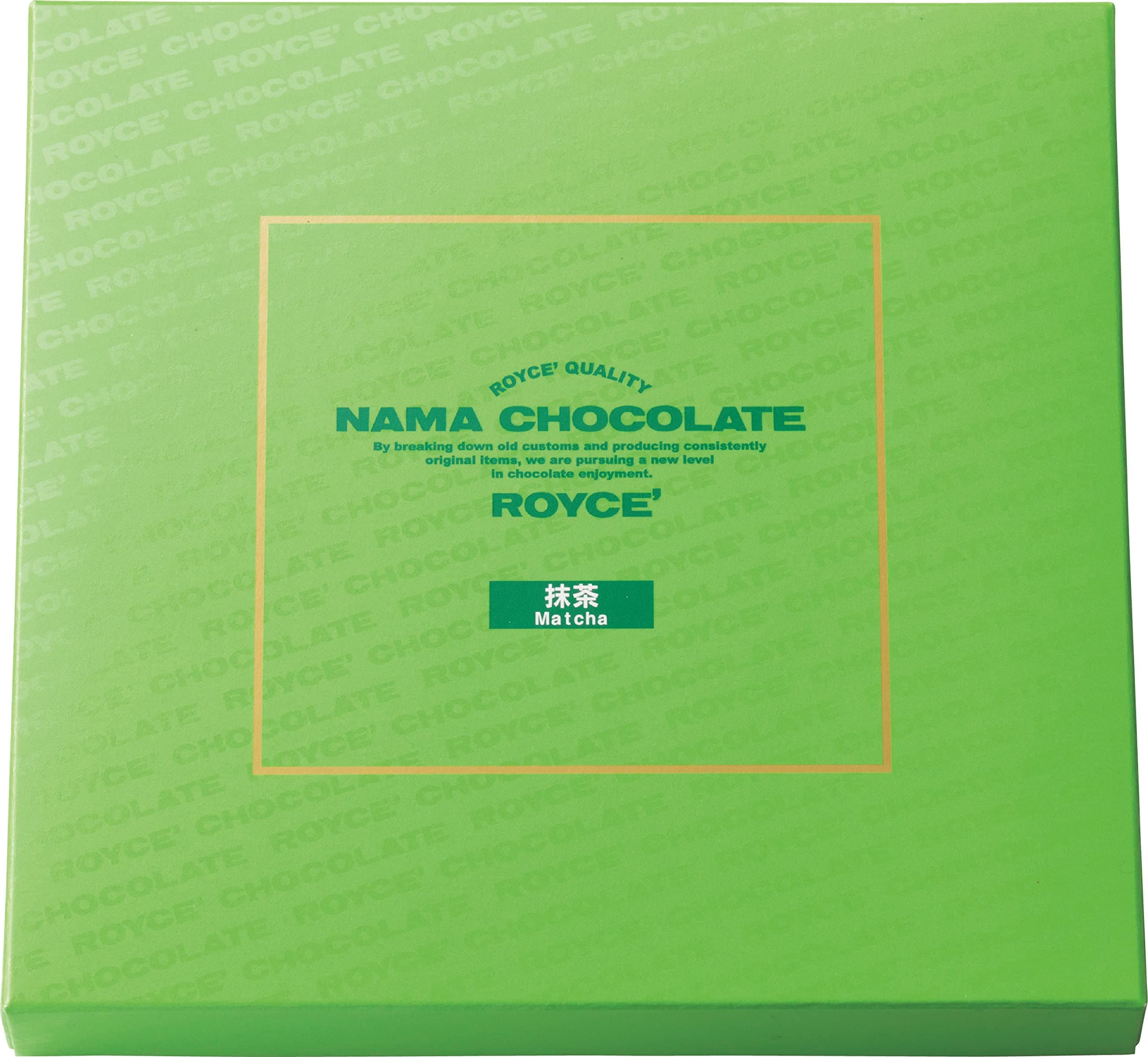 Royce Nama Chocolate Limited "Maccha" Shipping from Hokkaido Japan