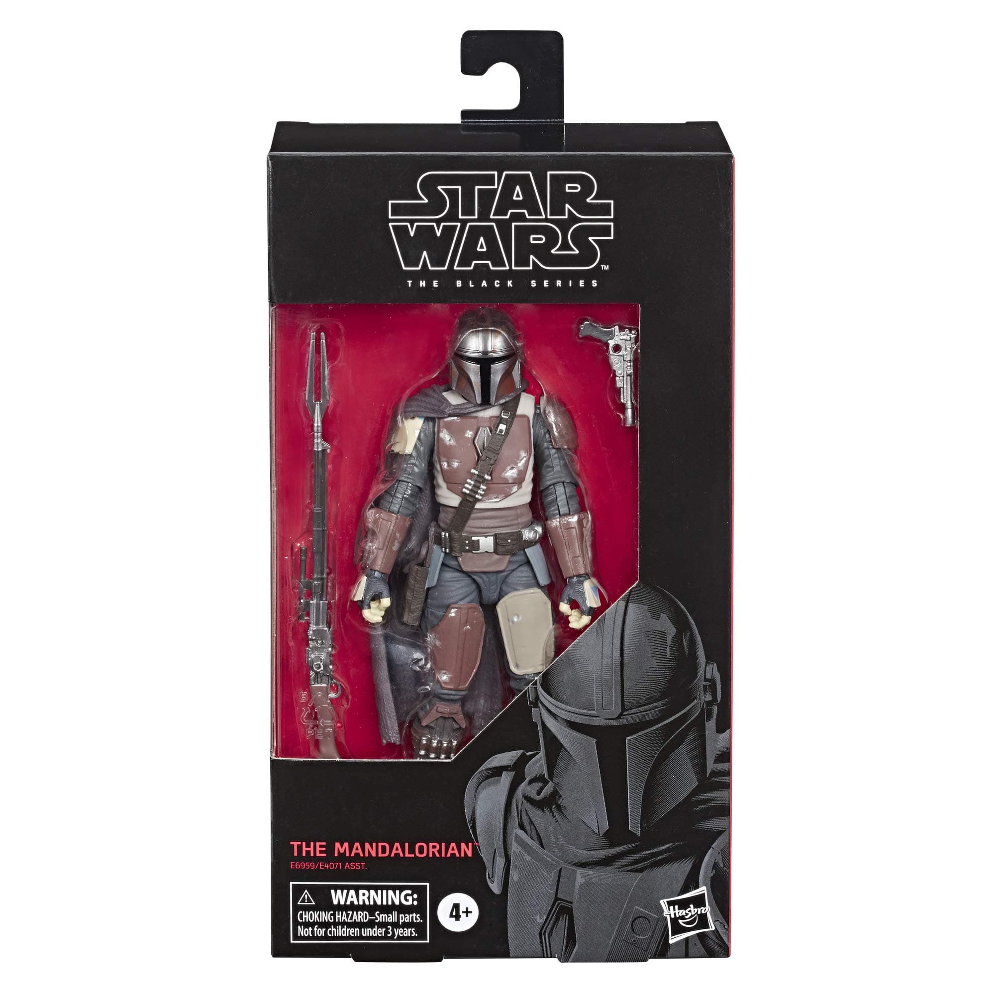 Star Wars The Black Series The Mandalorian Toy 6-inch Scale Collectible Action Figure, Toys for Kids Ages 4 and Up