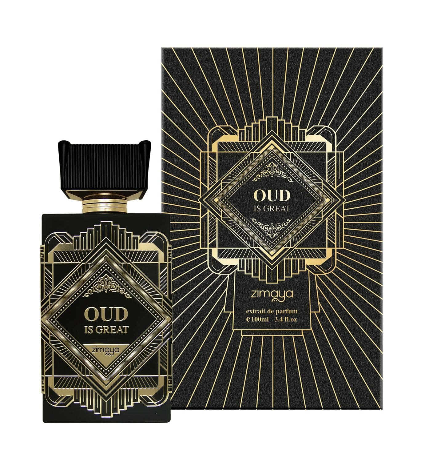 Zimaya Noya Oud is Great Eau De Parfum for Women (100ml) Perfume Spray Natural Fragrance - Earthy, Oud and Spicy Scent - EDP