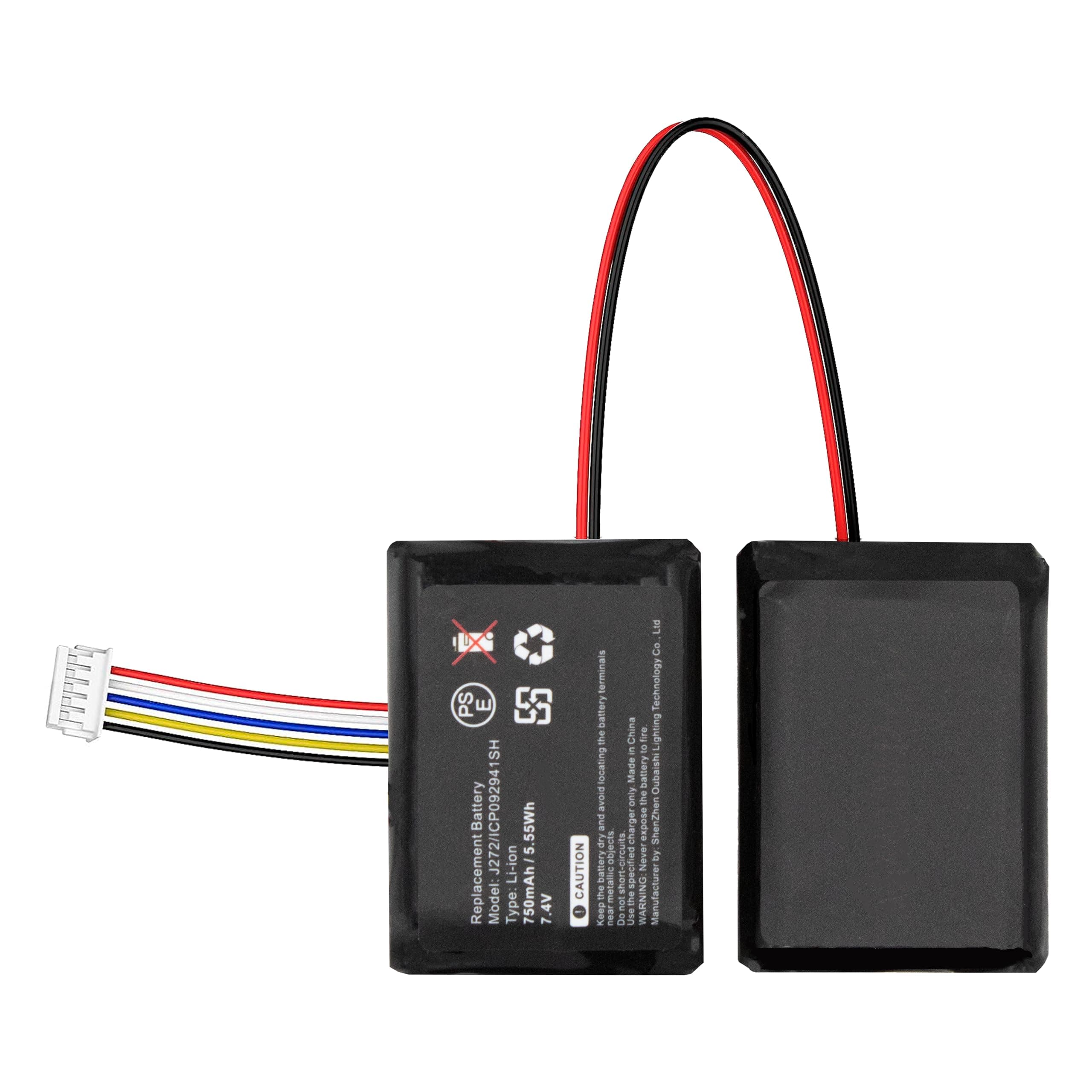 Replacement Battery for Beats Pill 2.0, B0513, Compatible with MH812AMA-UG, fits Part No J272/ICP092941SH, 7.40V 850mAh/6.29Wh Li-ion