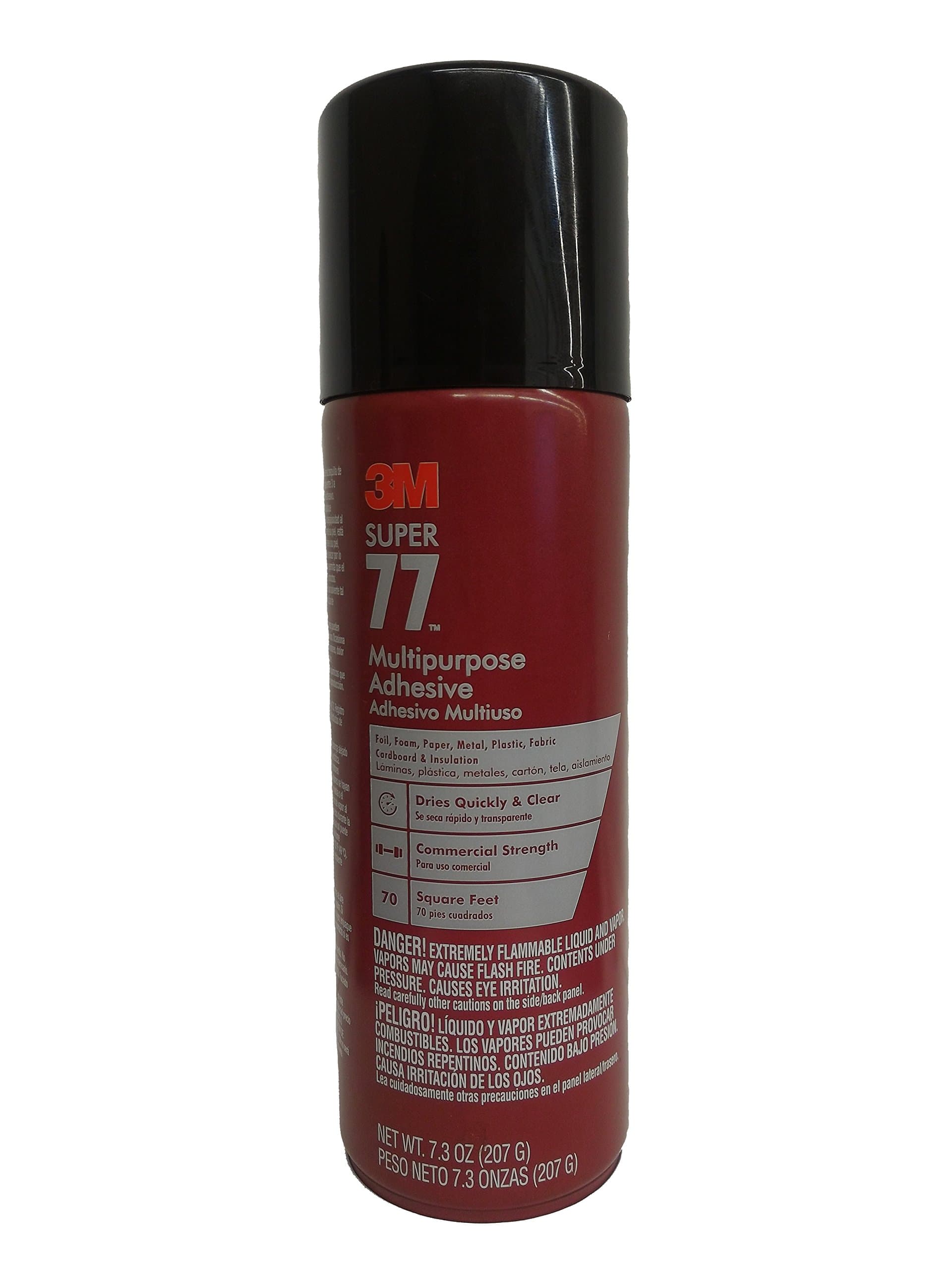 Super 77 Multi-Purpose Adhesive, 7.3 fl oz, Aerosol