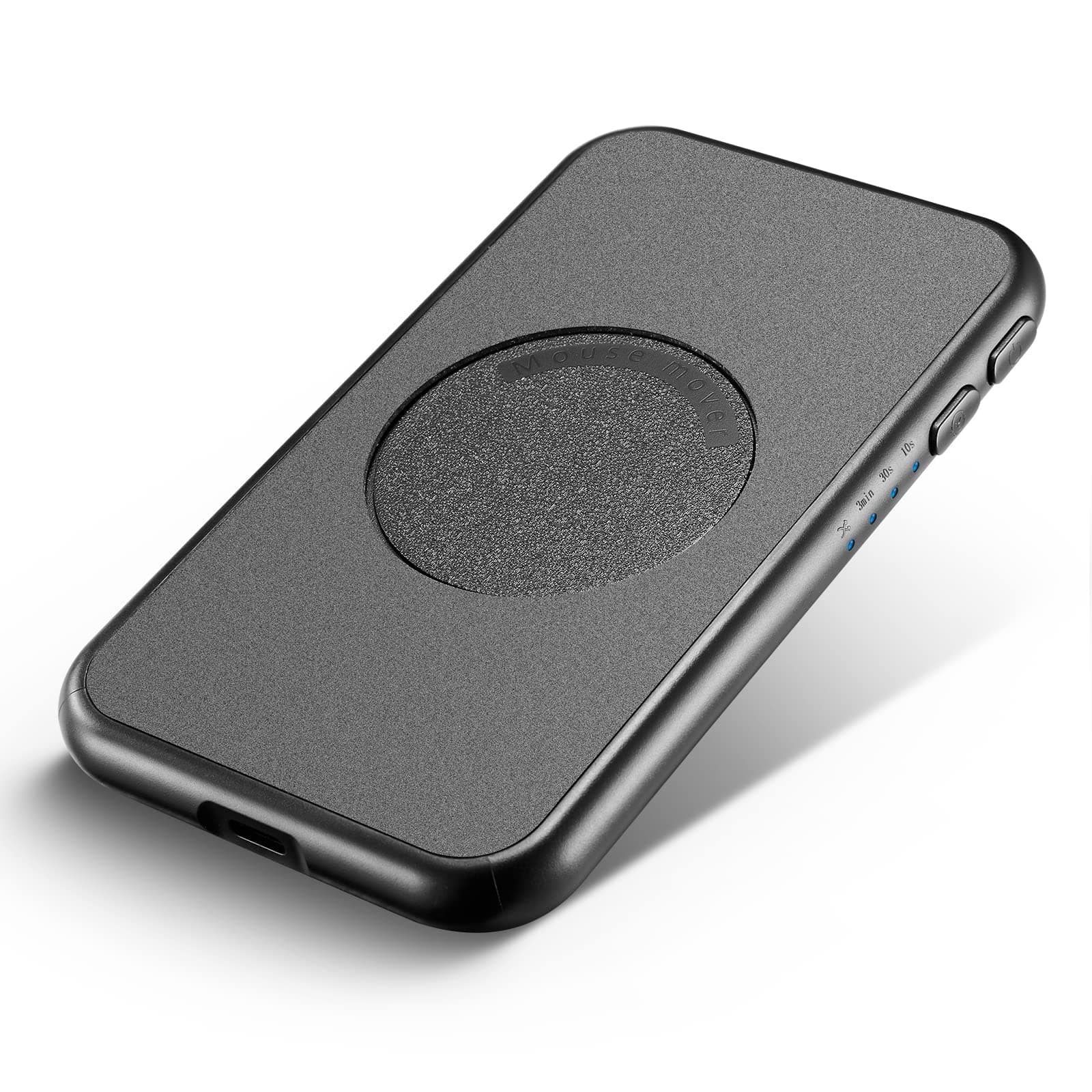 Ultra-Slim Mouse Jiggler,Undetectable Mouse Mover Device Shaker with Reasonable Micro-movement,Random interval,Interval Timer Adjustable,Gift Keeps PC/Laptap Active to Improve Office Efficiency