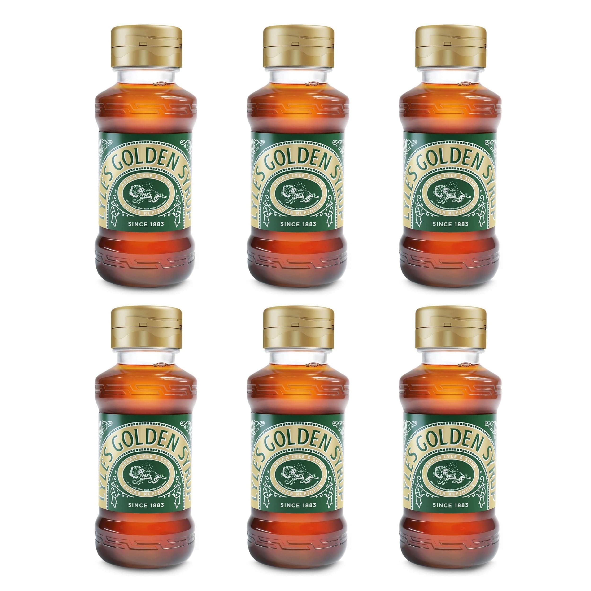Tate & Lyles Squeezy Golden Syrup (6-11oz Bottles)