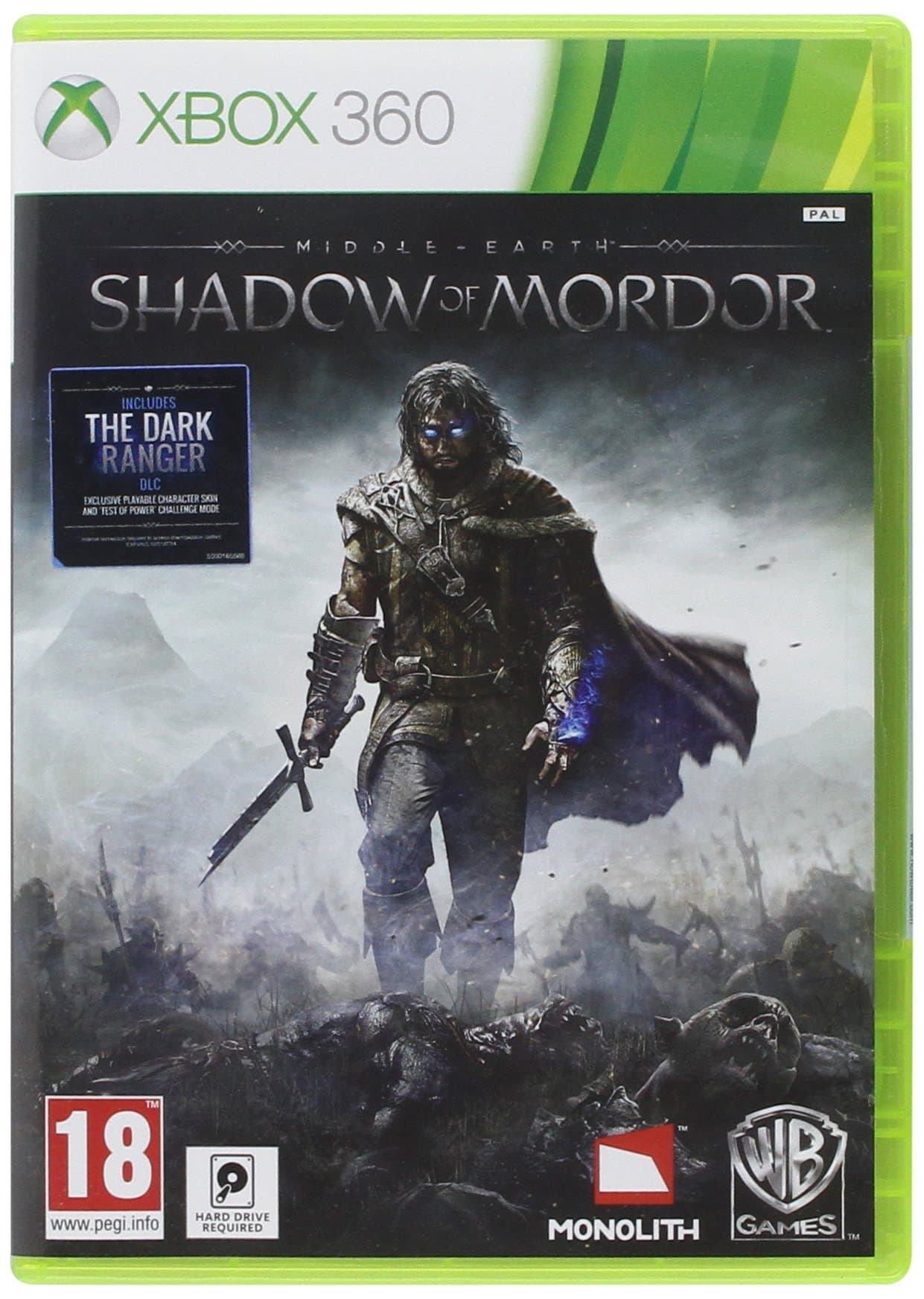 Middle Earth Shadow of Mordor (Xbox 360)