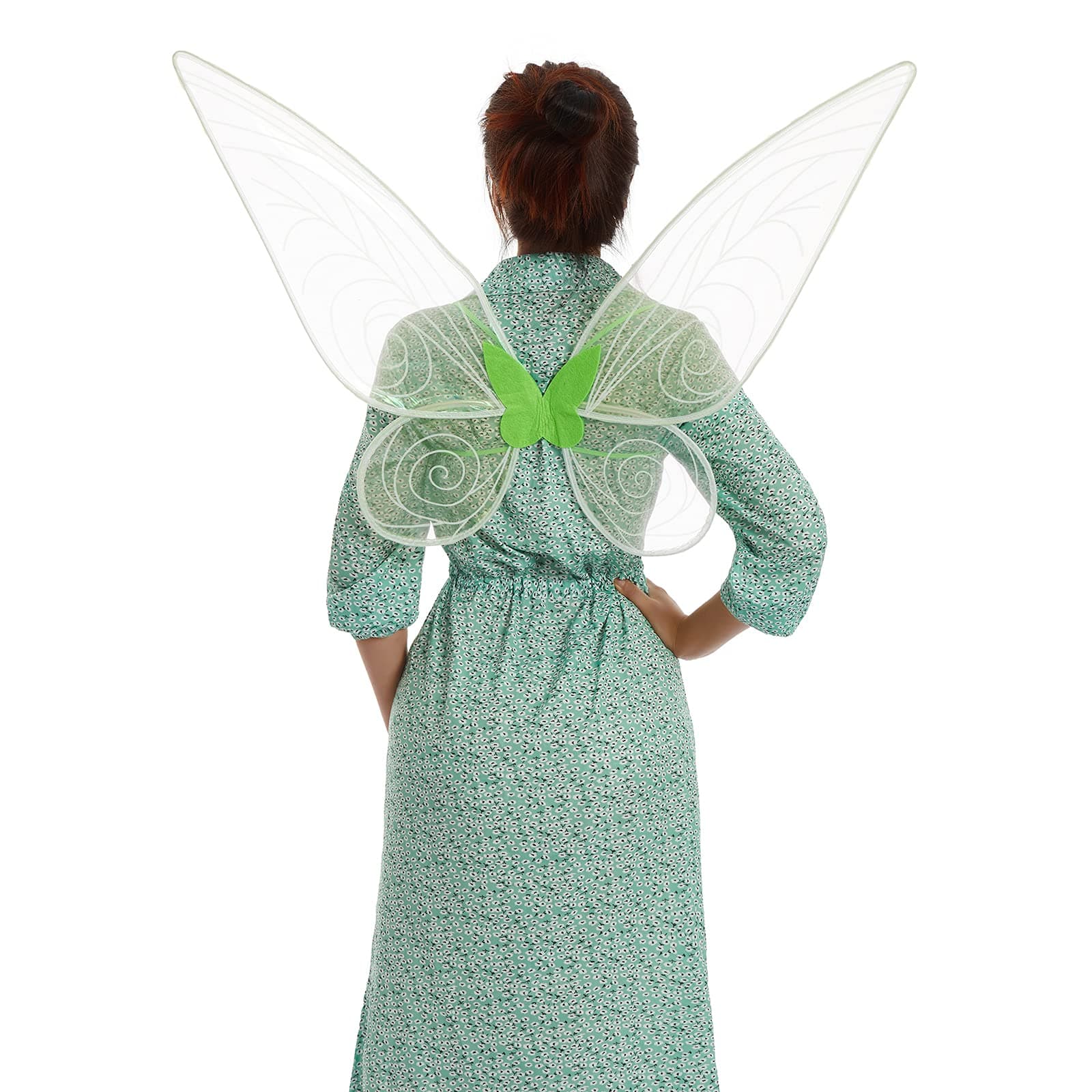 Light up Fairy Wings,LED Fairy Wing Sparkle Angel Wings for Adult Women Kids Girls Halloween Cosplay Costume